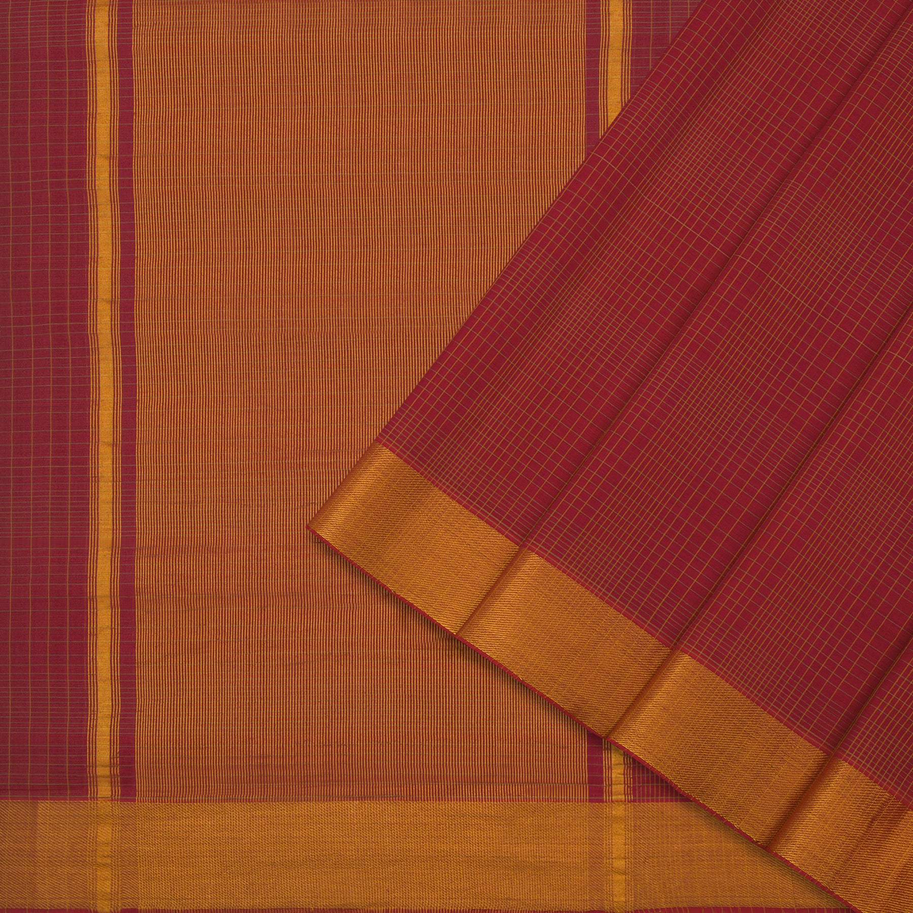 Kanakavalli Mangalgiri Cotton Sari 23-261-HS003-10998 - Cover View