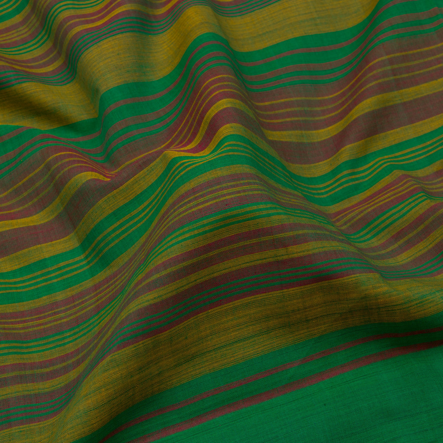 Kanakavalli Mangalgiri Cotton Sari23-261-HS003-11016 - Fabric View
