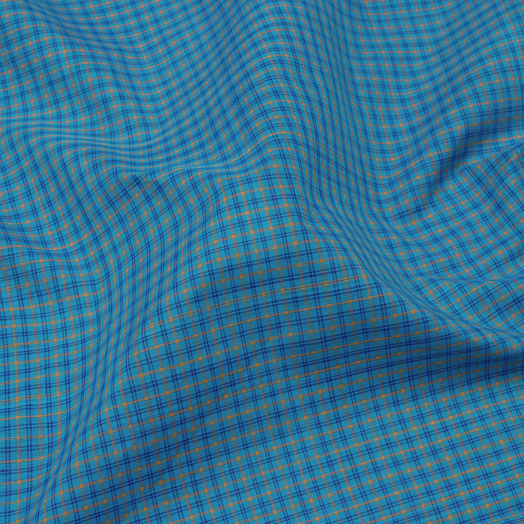 Kanakavalli Mangalgiri Cotton Sari 23-261-HS003-14925 - Fabric View