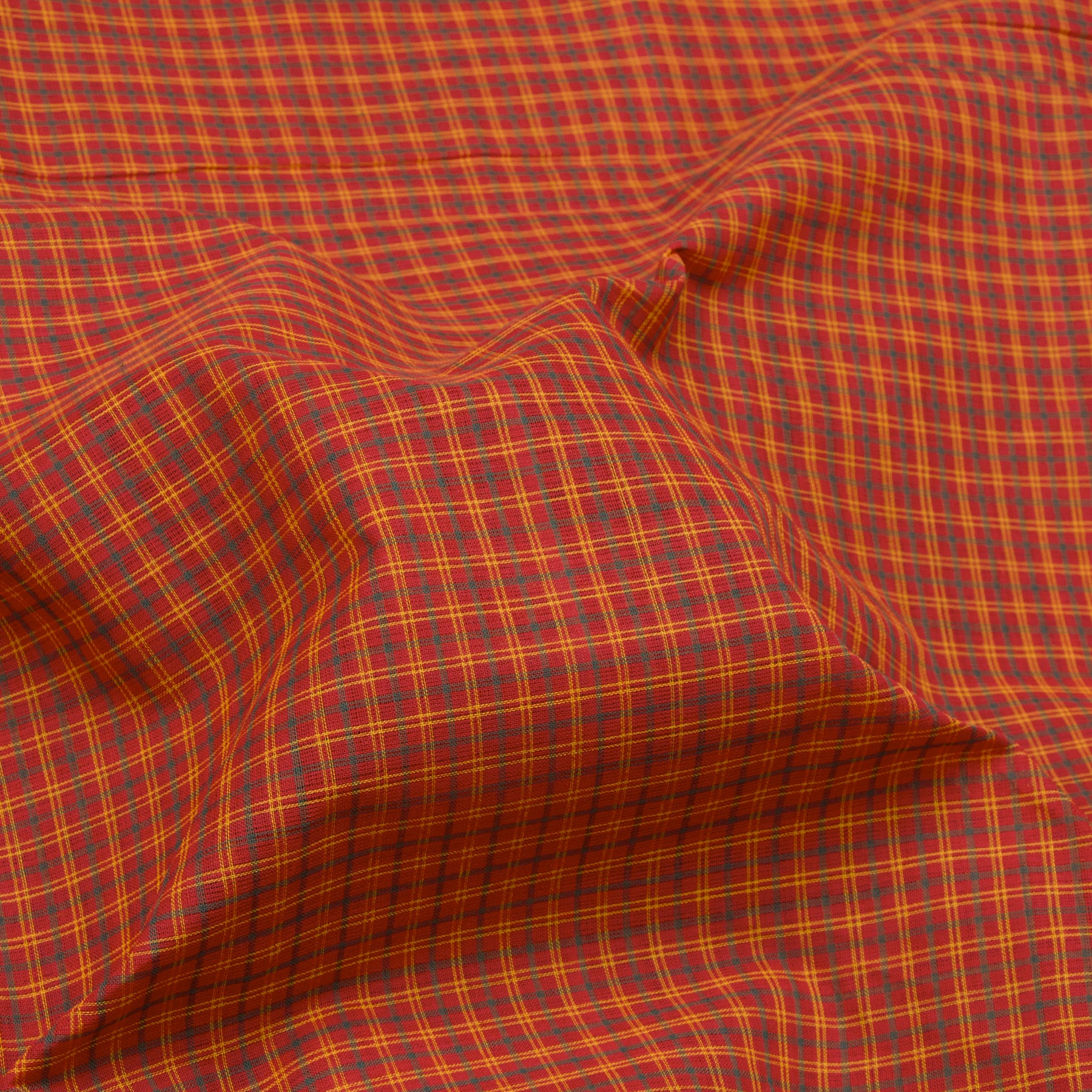 Kanakavalli Mangalgiri Cotton Sari 23-261-HS003-14934 - Fabric View