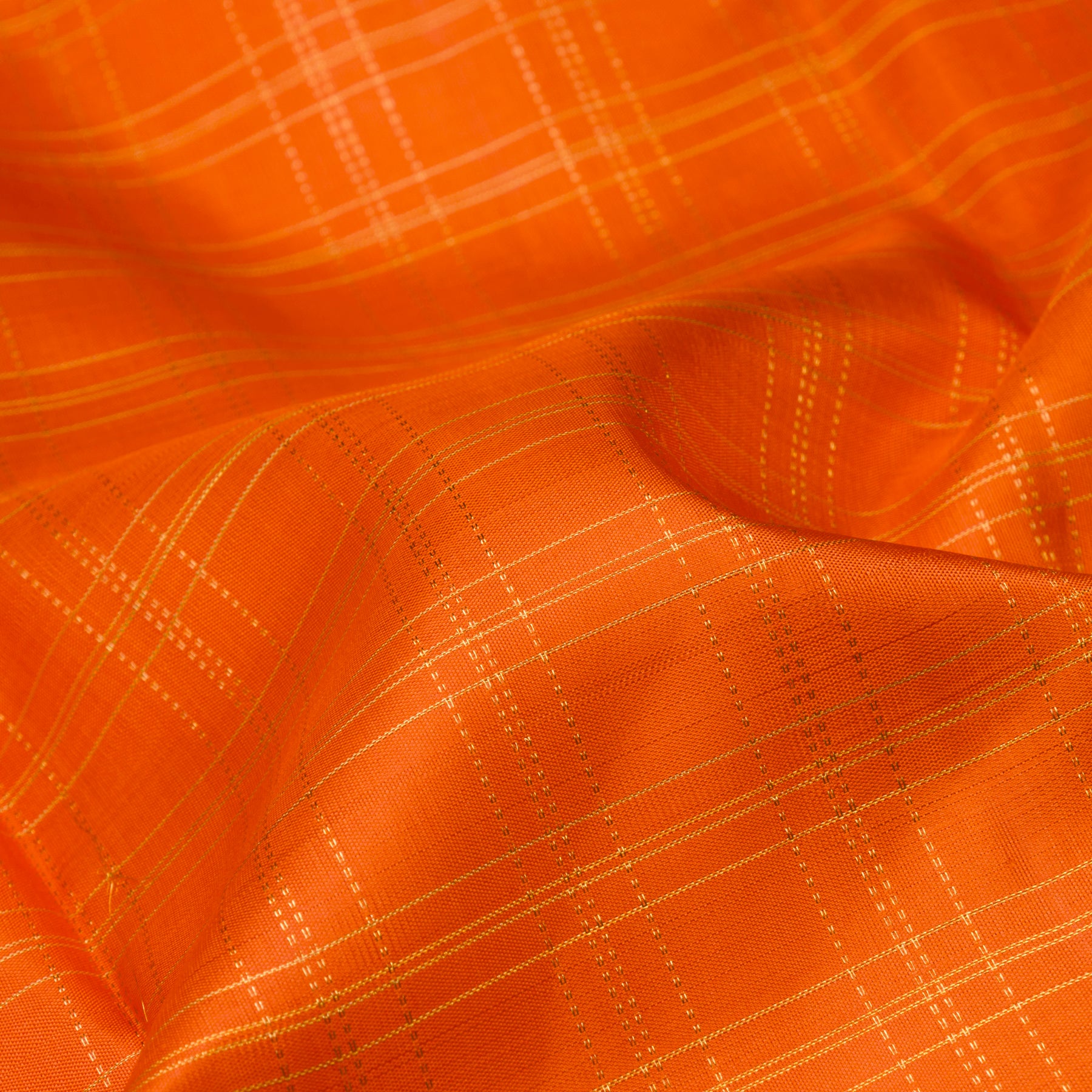 Kanakavalli Kanjivaram Silk Sari 23-520-HS001-13117 - Fabric View