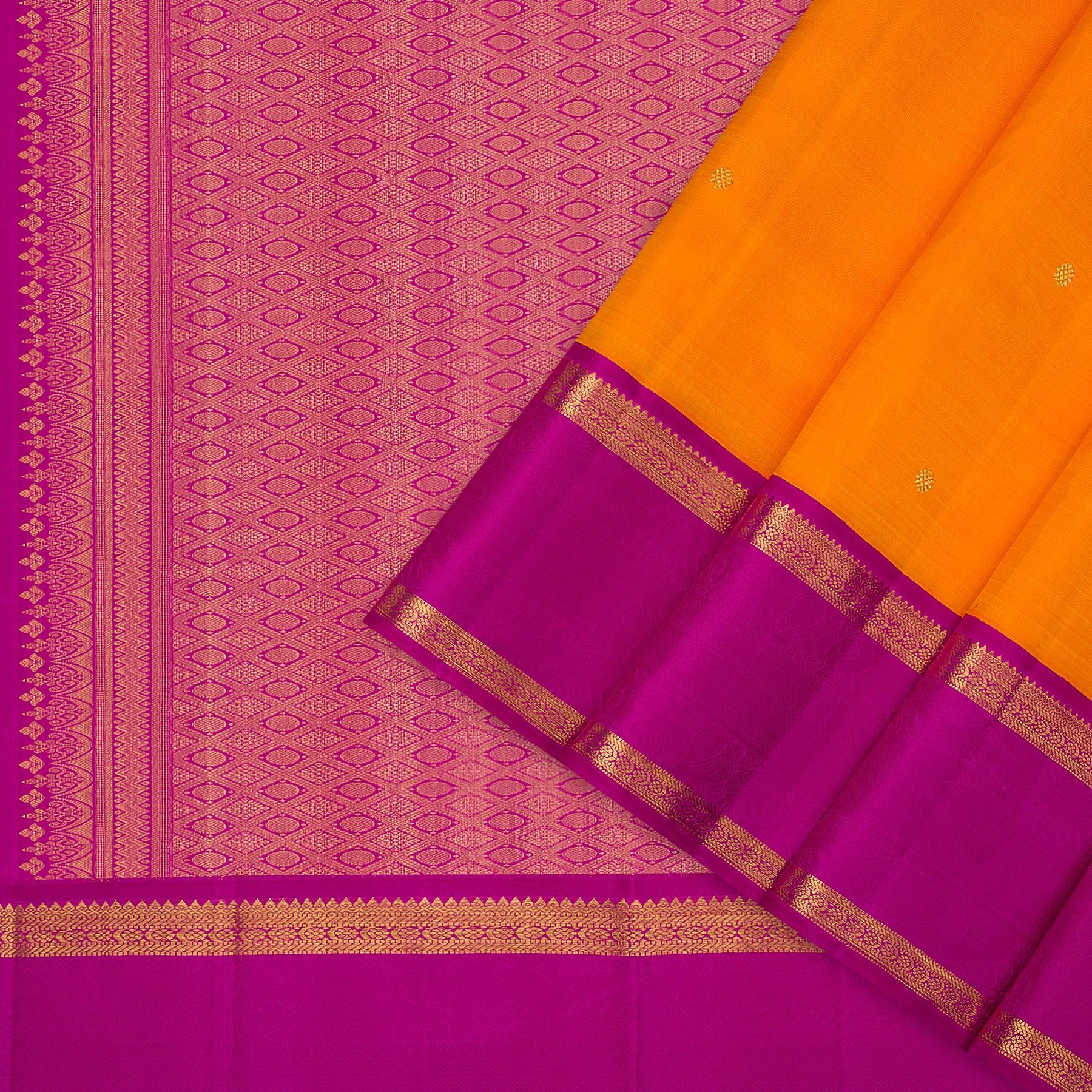 Kanakavalli Kanjivaram Silk Sari 23-520-HS001-14497 - Cover View