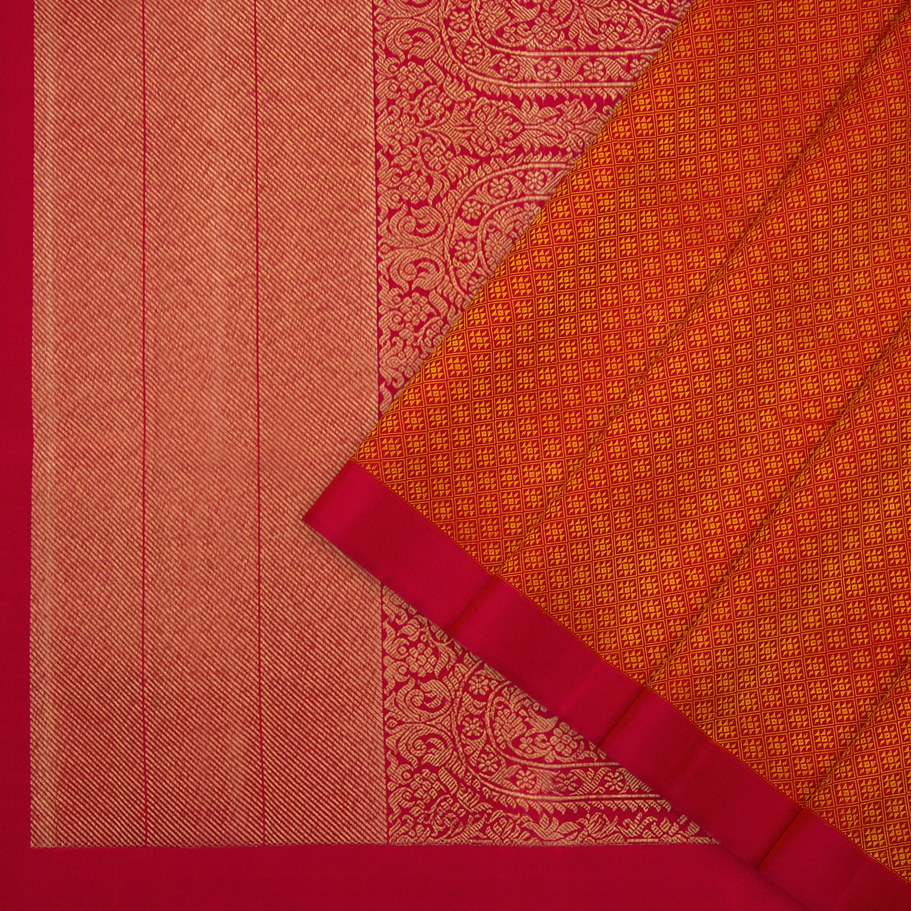 Kanakavalli Kanjivaram Silk Sari 23-560-HS001-07241 - Cover View
