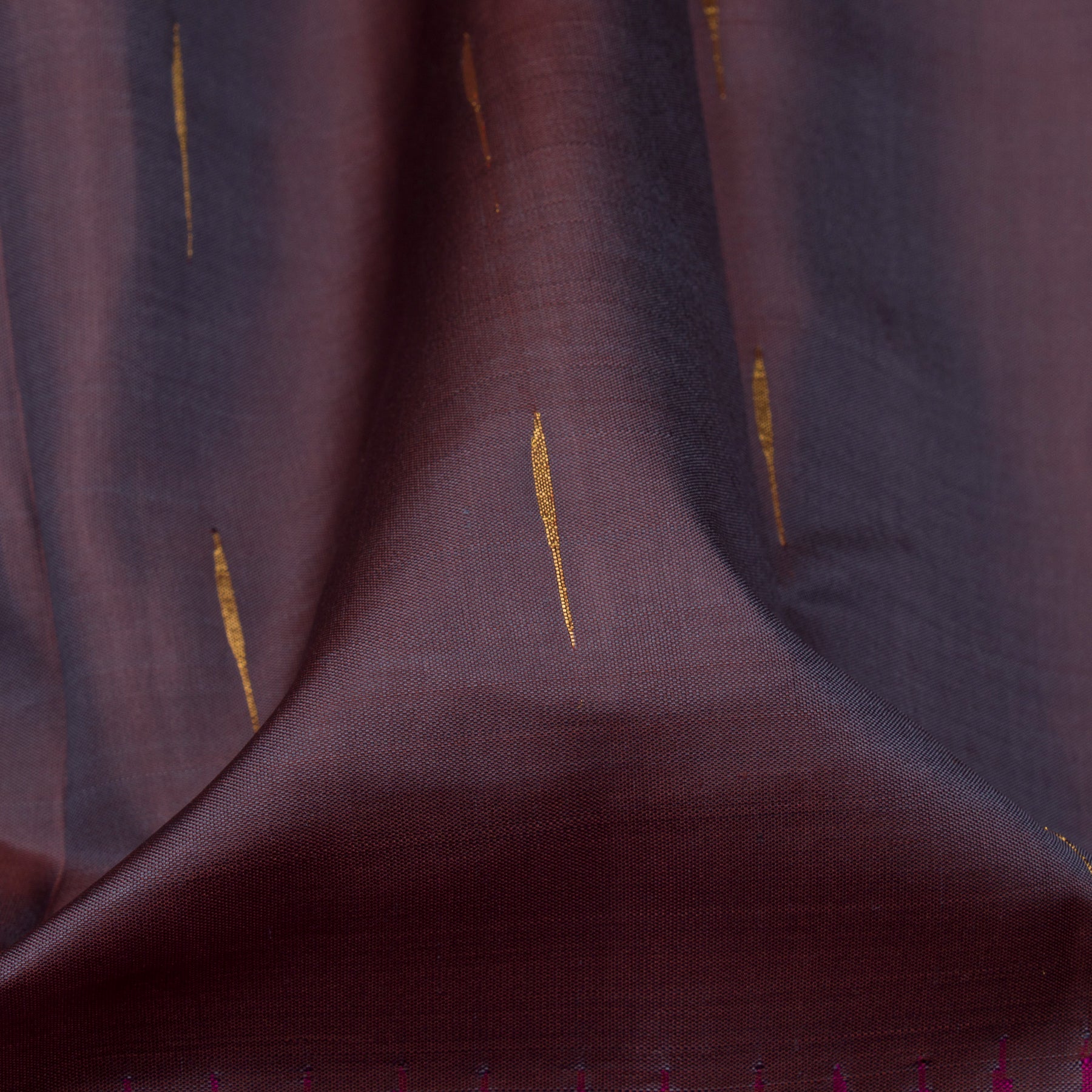 Kanakavalli Kanjivaram Silk Sari 23-560-HS001-09127 - Fabric View