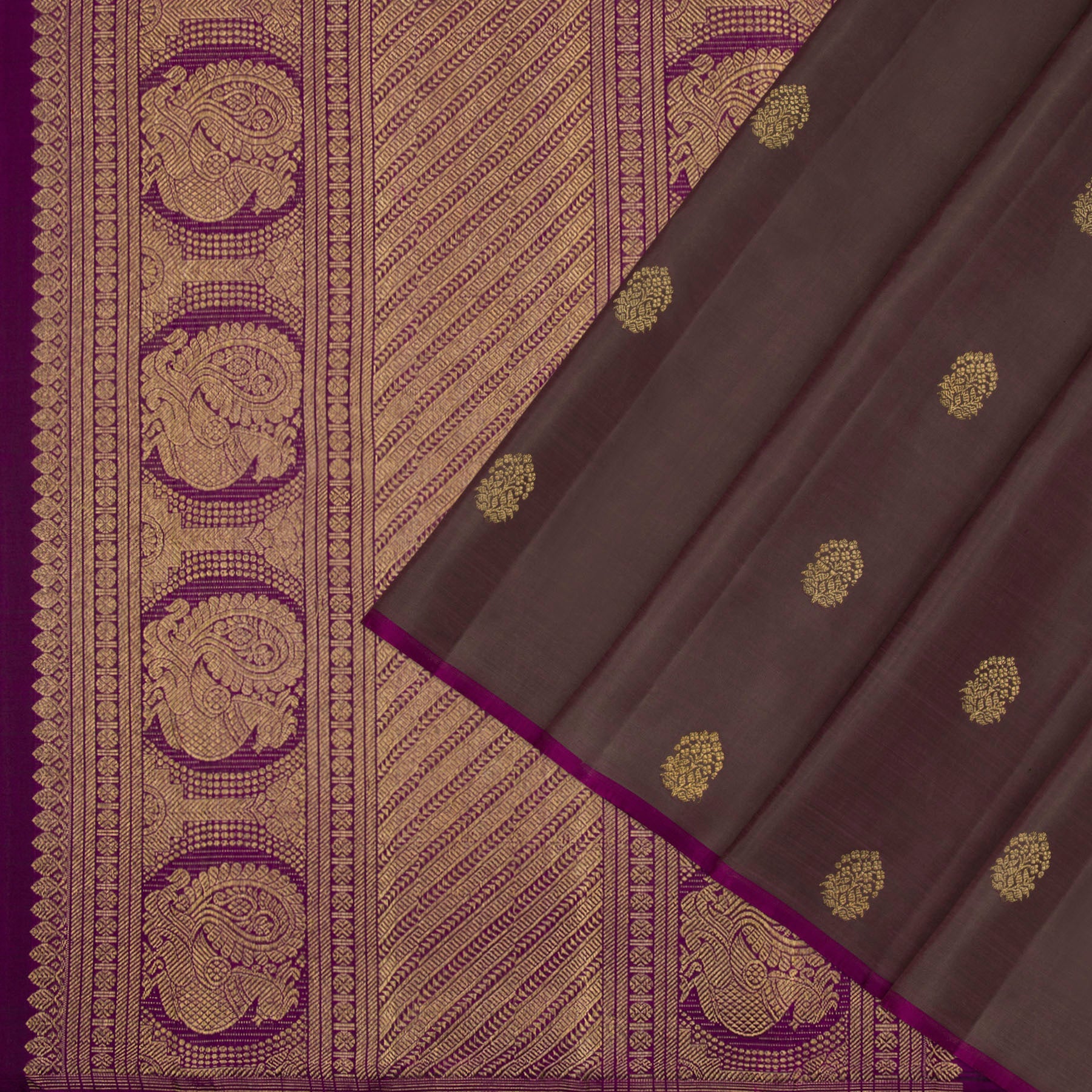 Kanakavalli Kanjivaram Silk Sari 23-595-HS001-00360 - Cover View