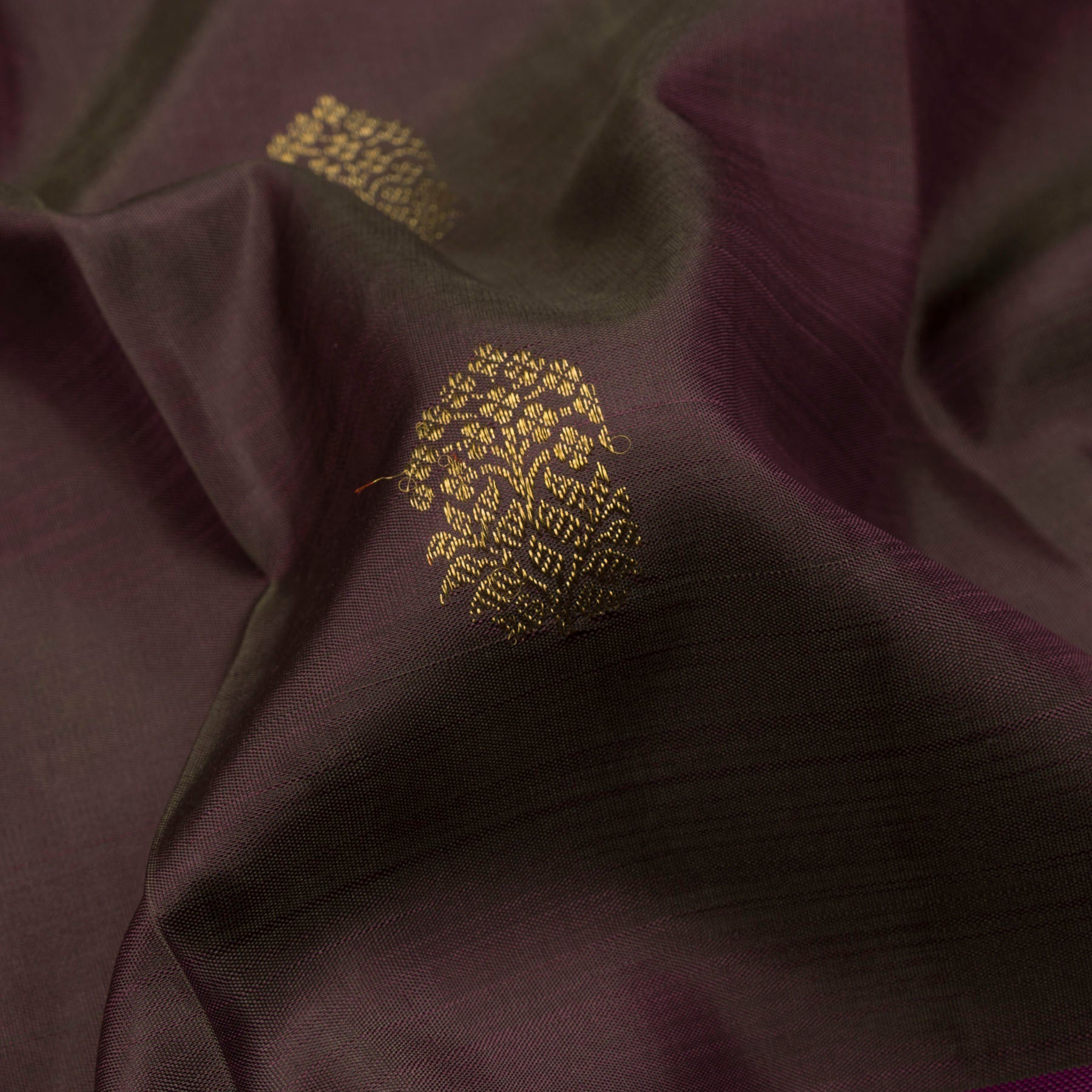 Kanakavalli Kanjivaram Silk Sari 23-595-HS001-00360 - Fabric View