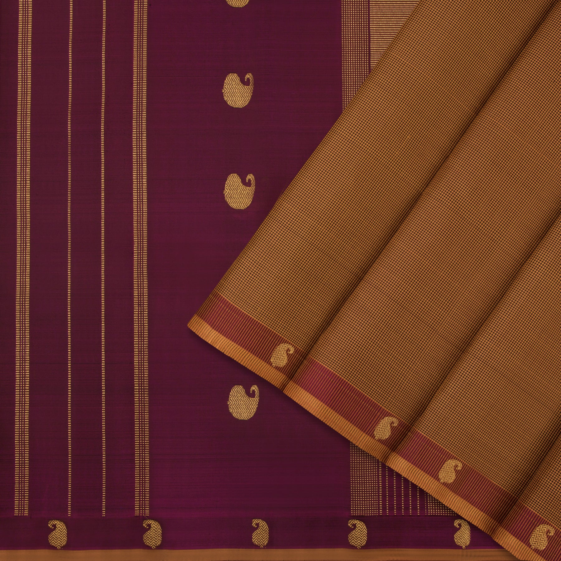 Kanakavalli Kanjivaram Silk Sari 23-595-HS001-00399 - Cover View