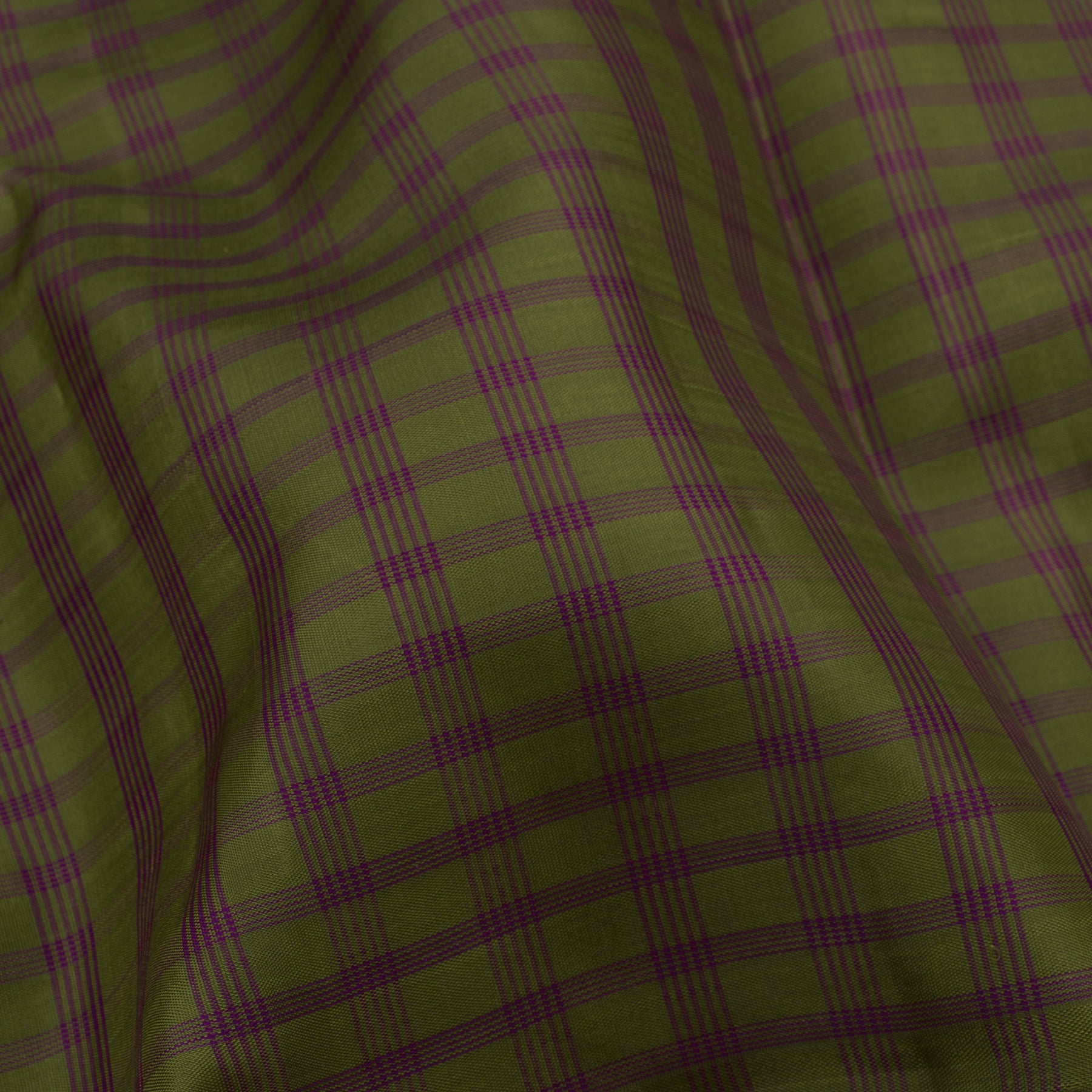 Kanakavalli Kanjivaram Silk Sari 23-595-HS001-00406 - Fabric View