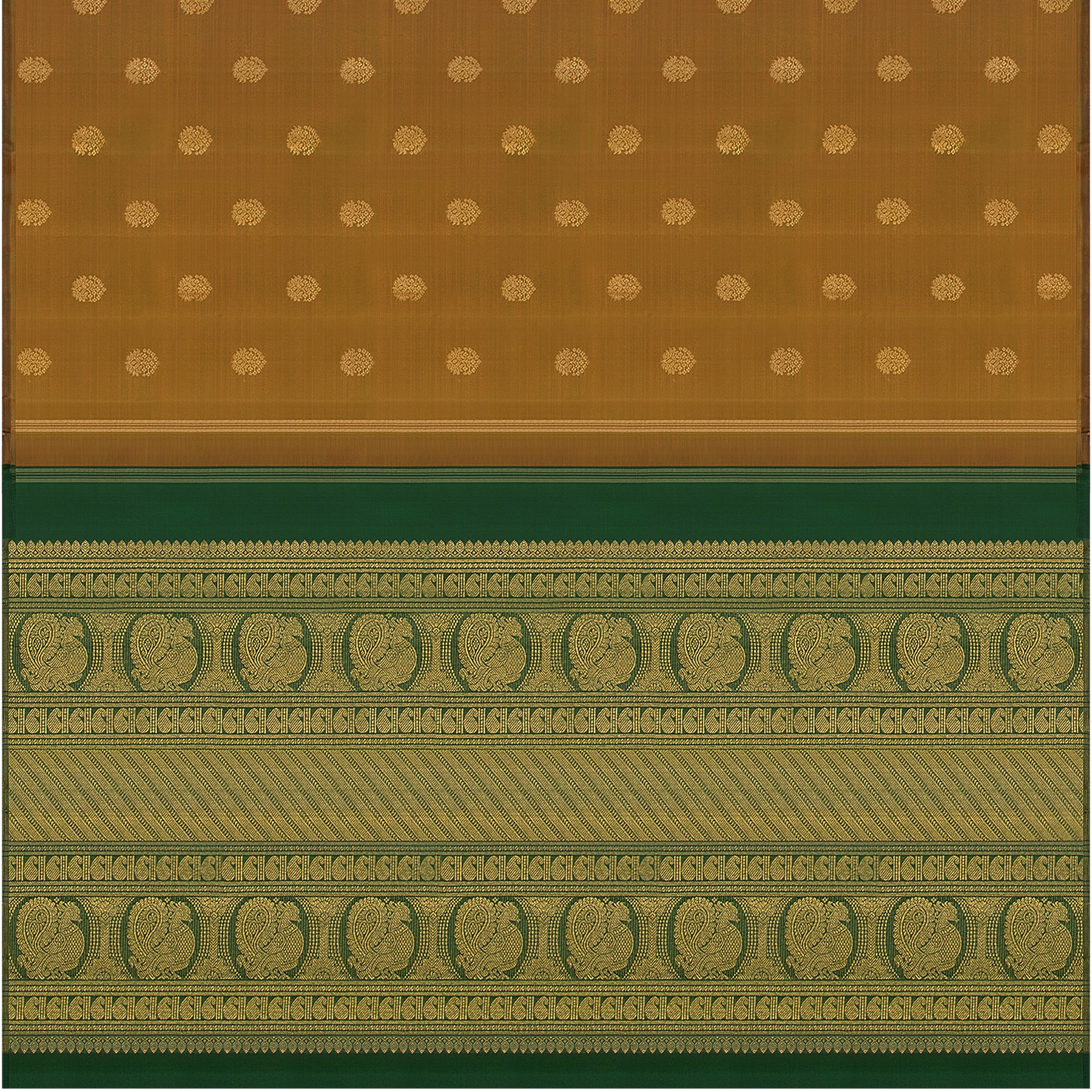 Kanakavalli Kanjivaram Silk Sari 23-595-HS001-00470 - Full View
