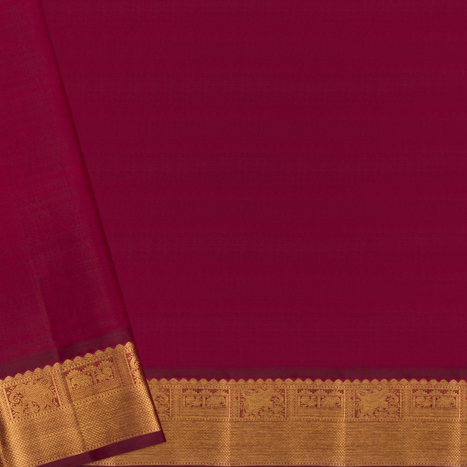 Kanakavalli Kanjivaram Silk Sari 23-595-HS001-01864 - Blouse View
