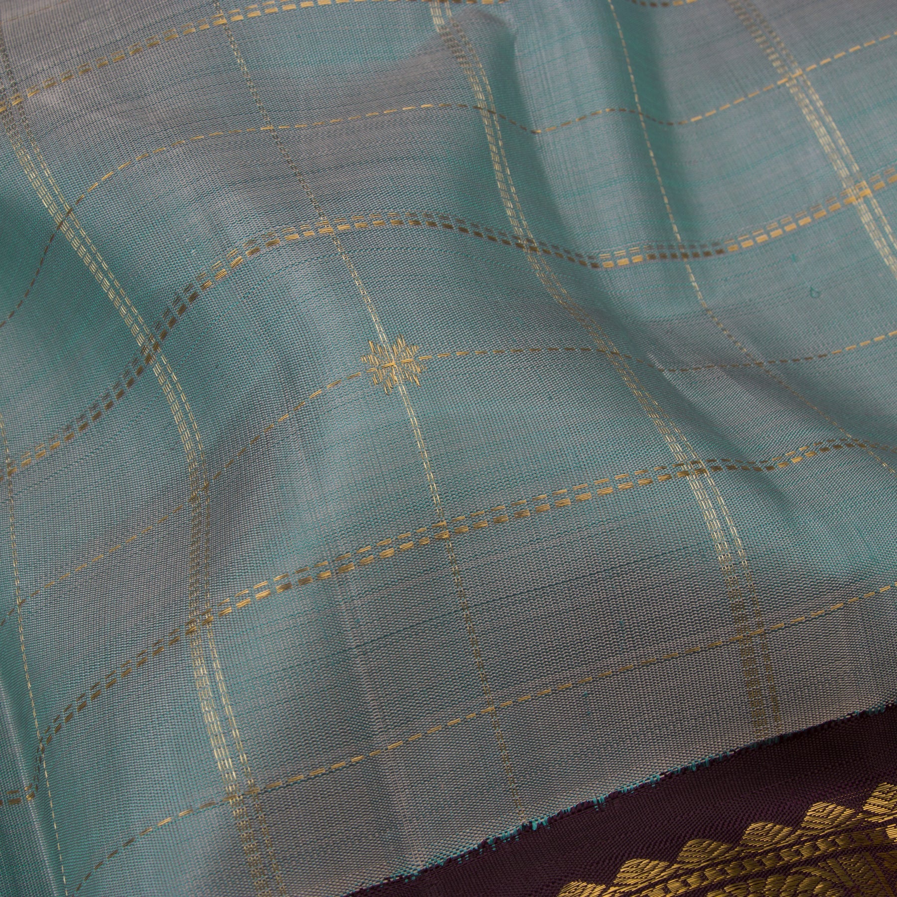 Kanakavalli Kanjivaram Silk Sari 23-595-HS001-01866 - Fabric View