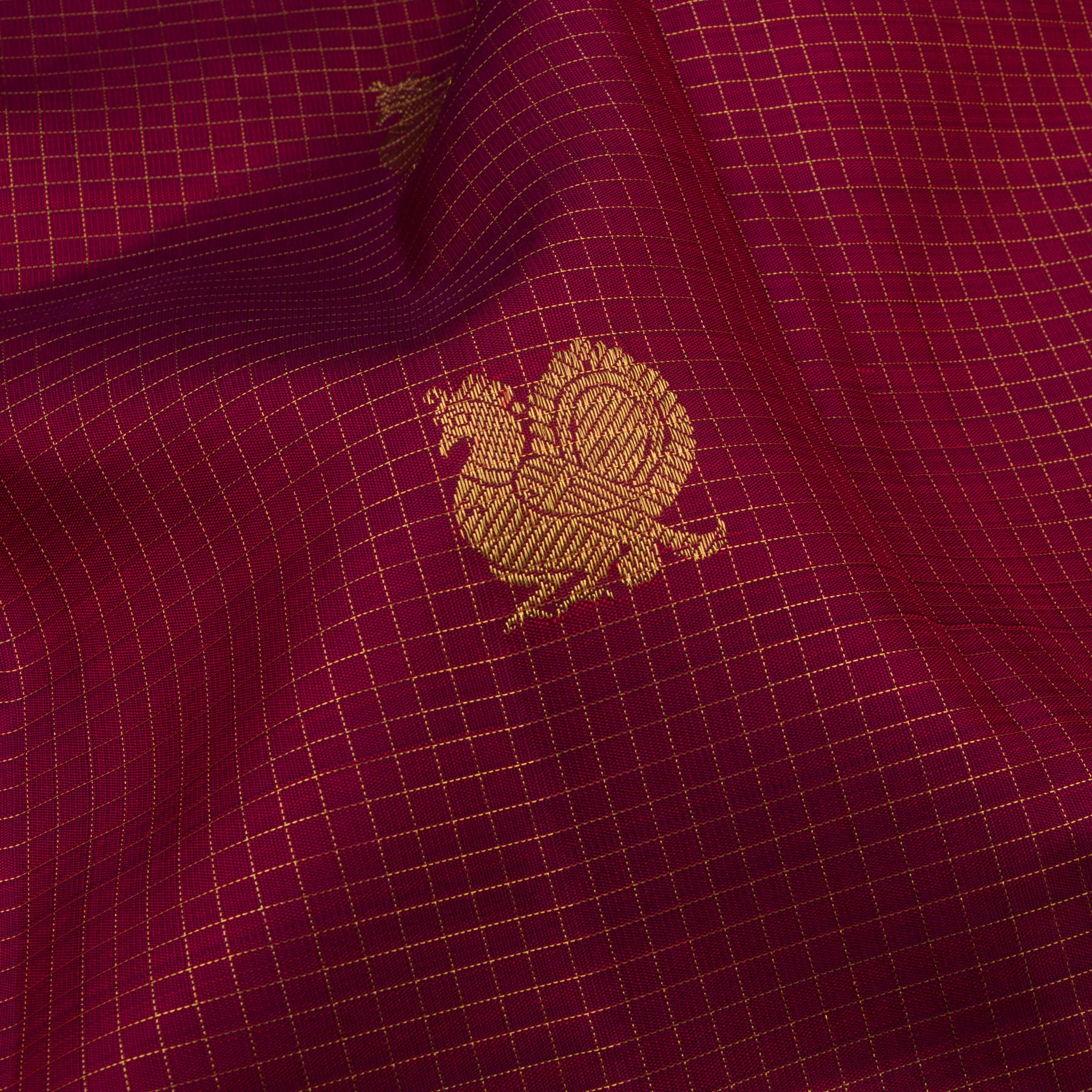 Kanakavalli Kanjivaram Silk Sari 23-595-HS001-02908 - Fabric View