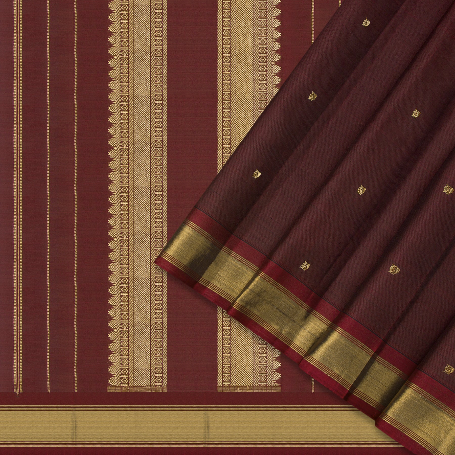 Kanakavalli Kanjivaram Silk Sari 23-595-HS001-02909 - Cover View