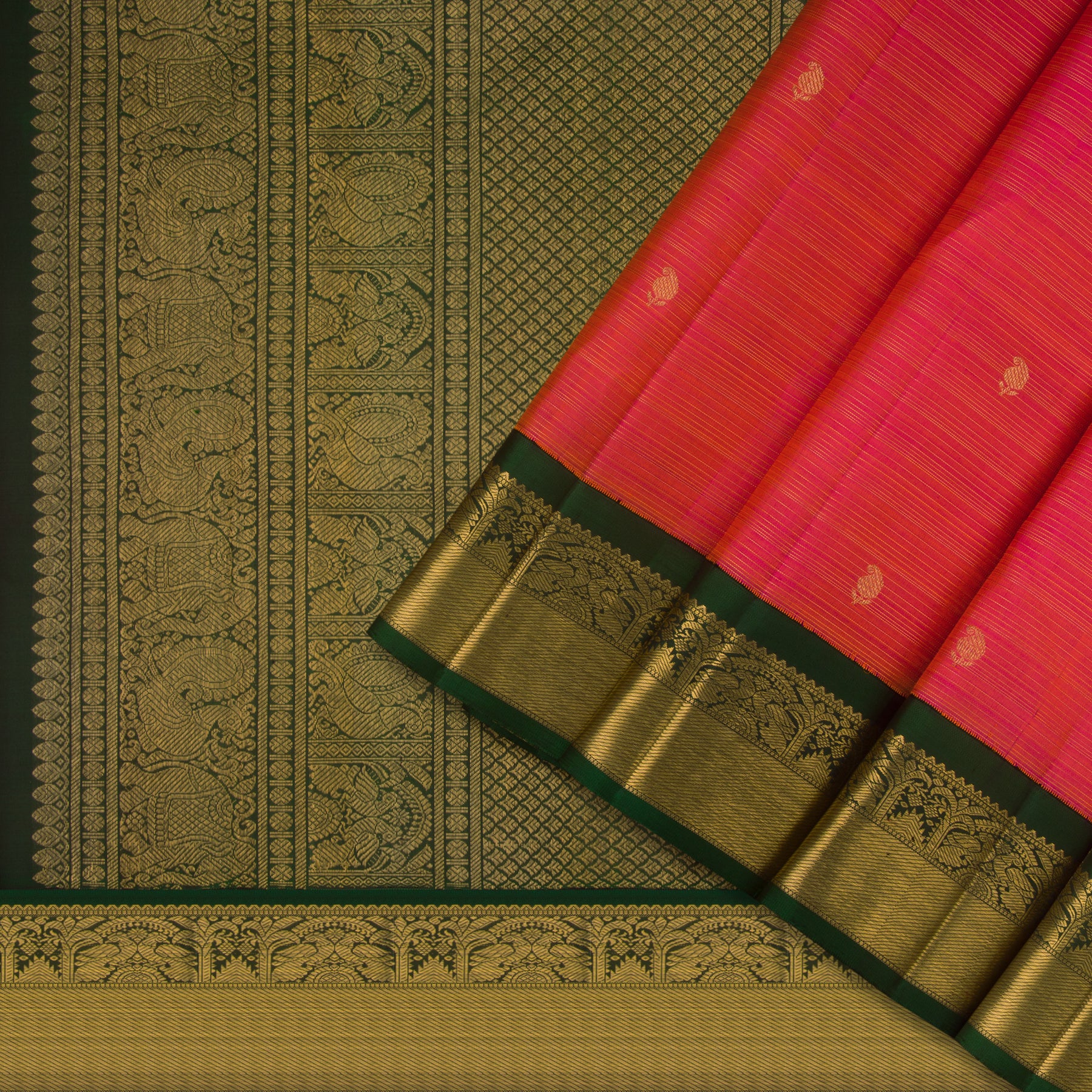 Kanakavalli Kanjivaram Silk Sari 23-595-HS001-02934 - Cover View
