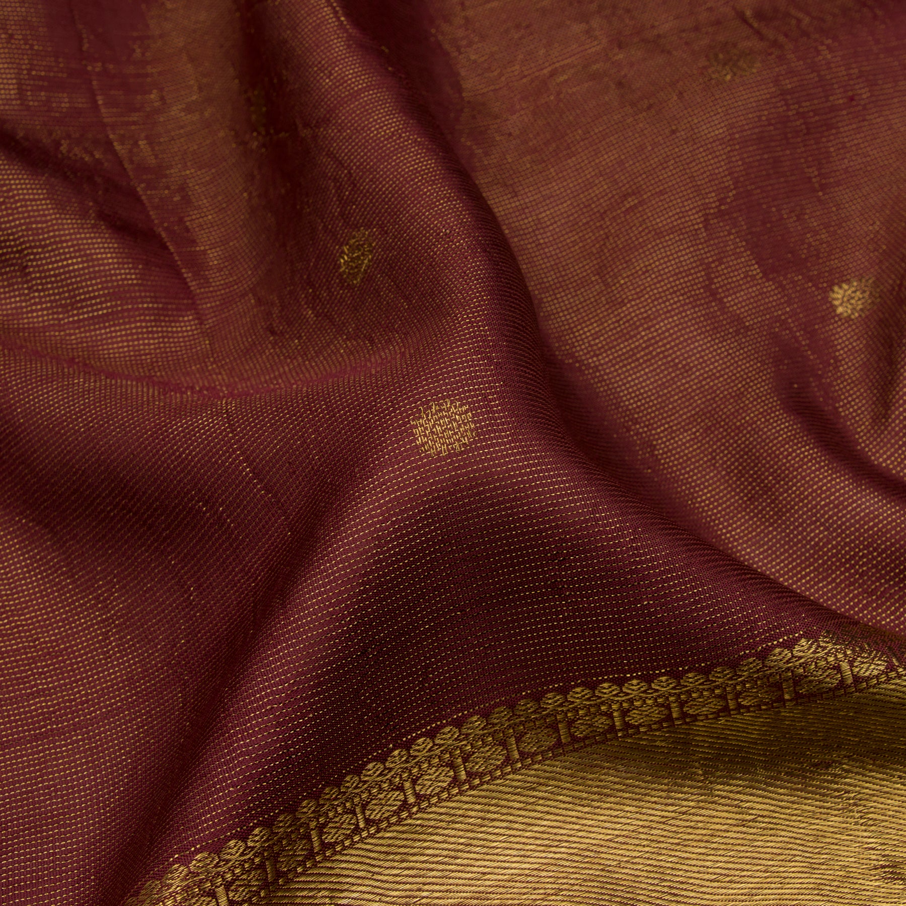 Kanakavalli Kanjivaram Silk Sari 23-595-HS001-02938 - Fabric View