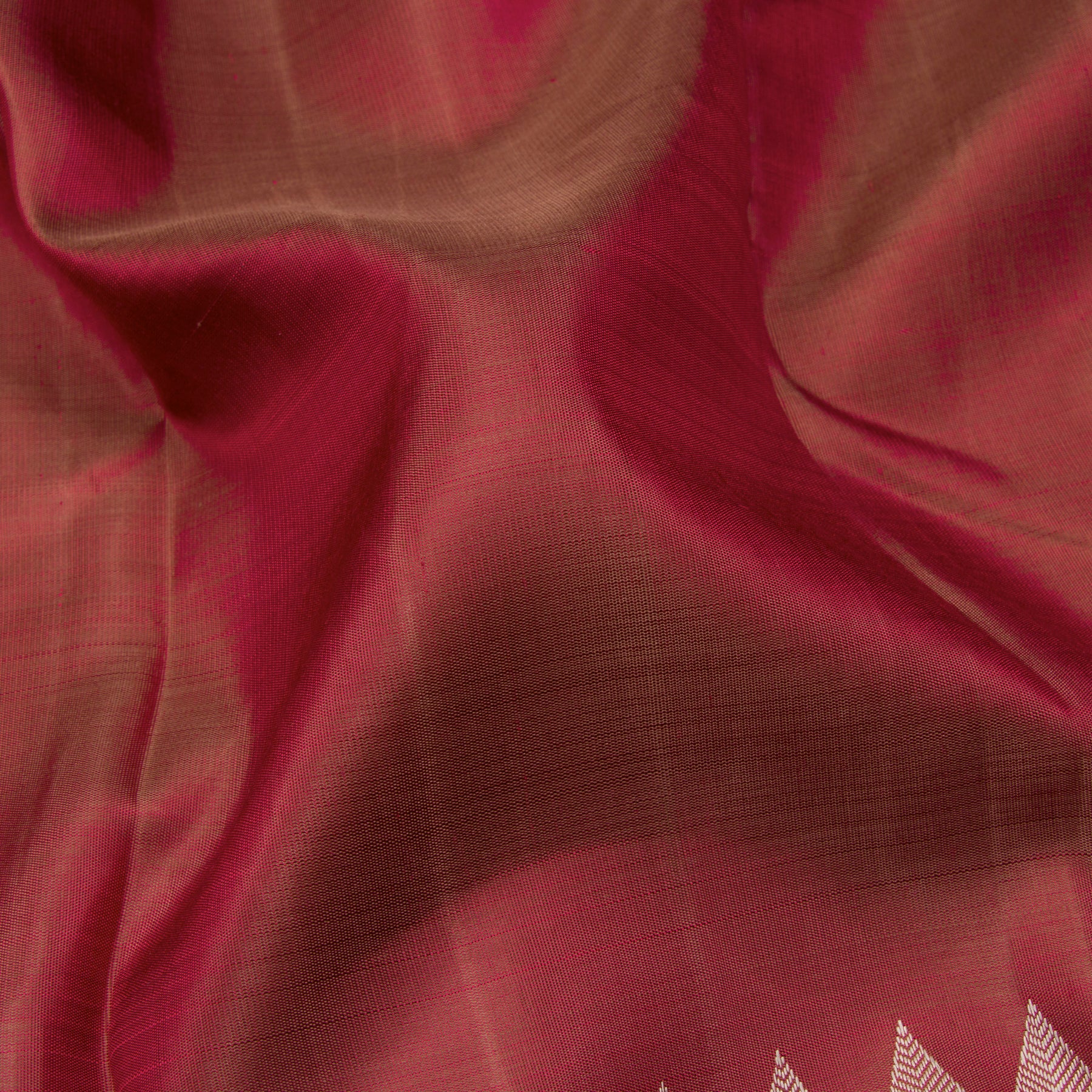 Kanakavalli Kanjivaram Silk Sari 23-595-HS001-03669 - Fabric View