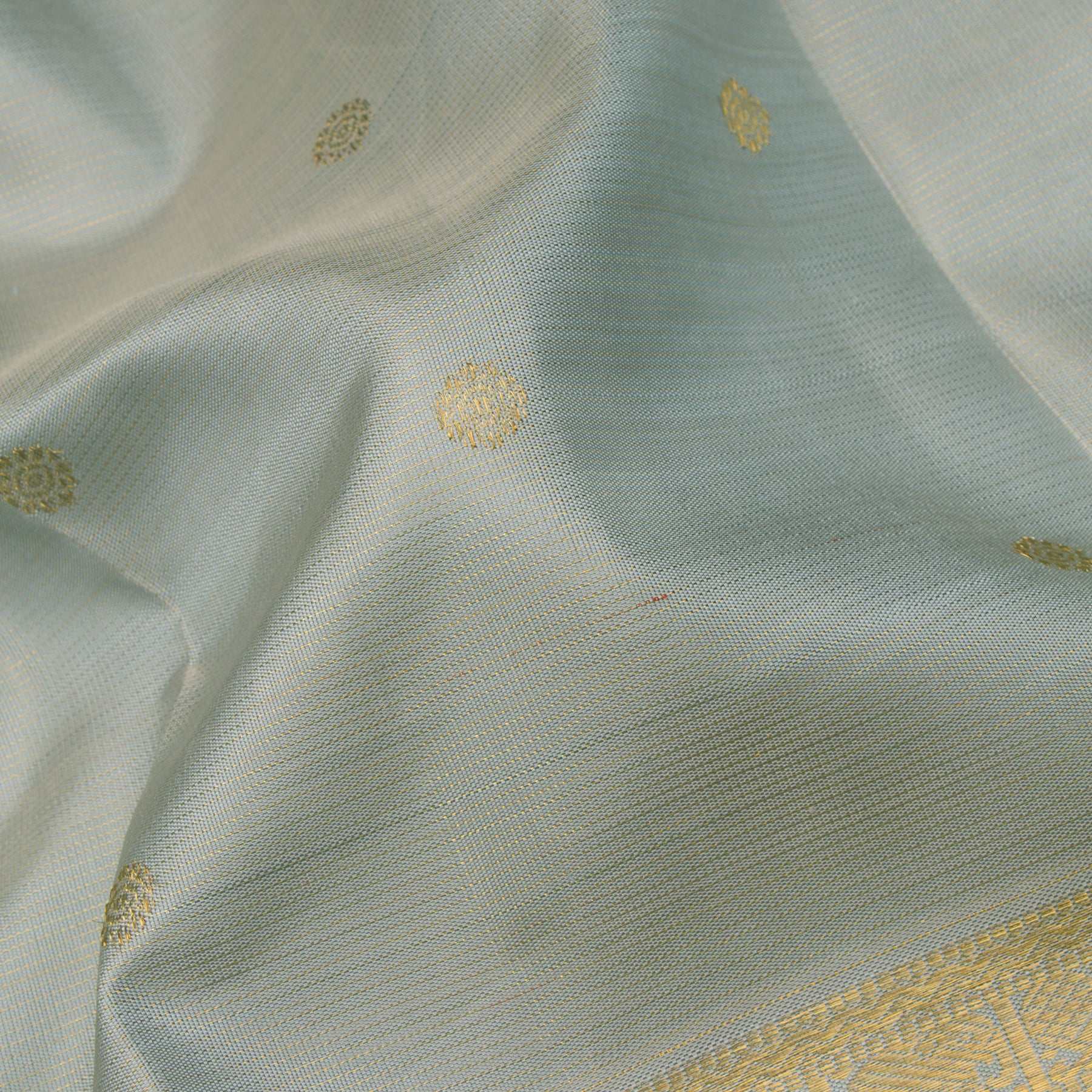 Kanakavalli Kanjivaram Silk Sari 23-595-HS001-03733 - Fabric View