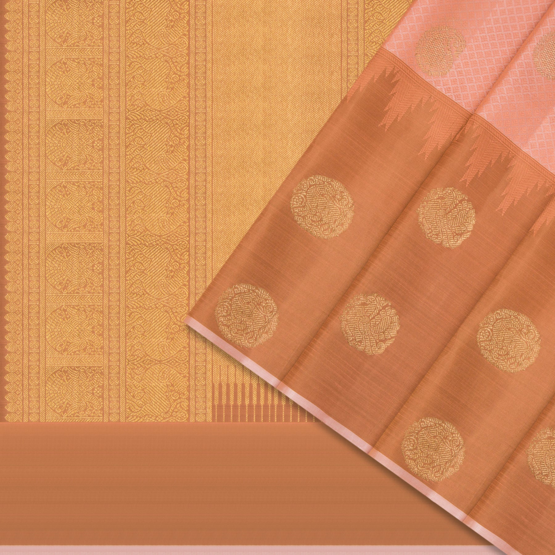 Kanakavalli Kanjivaram Silk Sari 23-595-HS001-05368 - Cover View