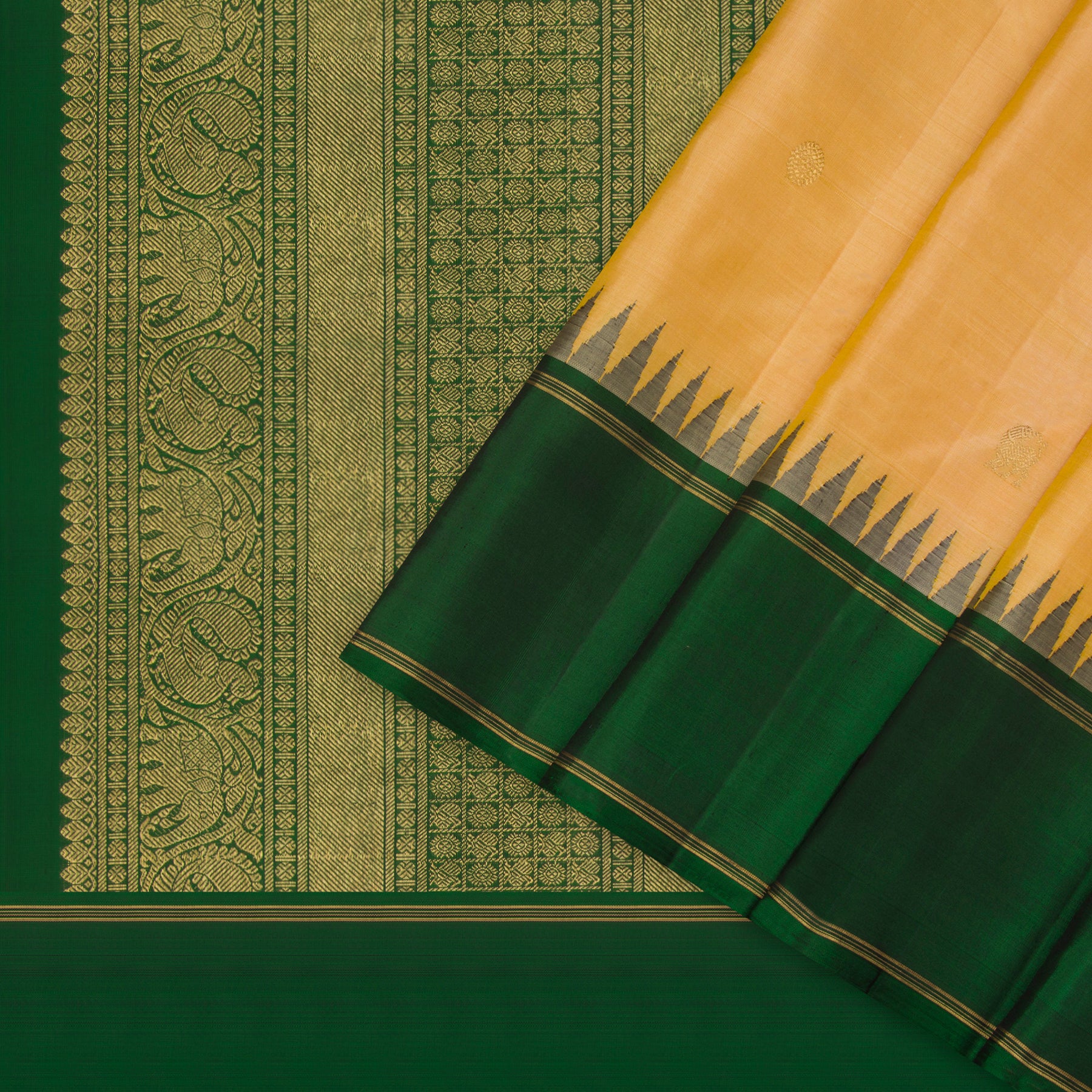 Kanakavalli Kanjivaram Silk Sari 23-595-HS001-05374 - Cover View