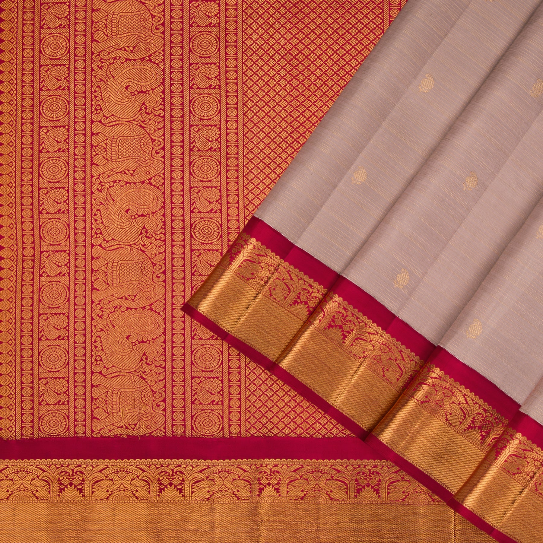 Kanakavalli Kanjivaram Silk Sari 23-595-HS001-05426 - Cover View