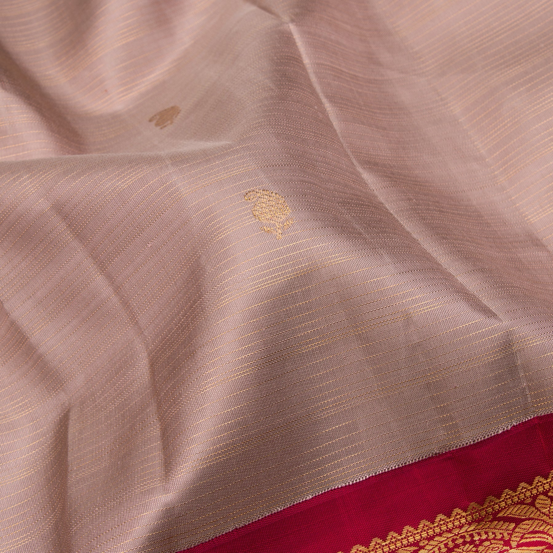 Kanakavalli Kanjivaram Silk Sari 23-595-HS001-05426 - Fabric View