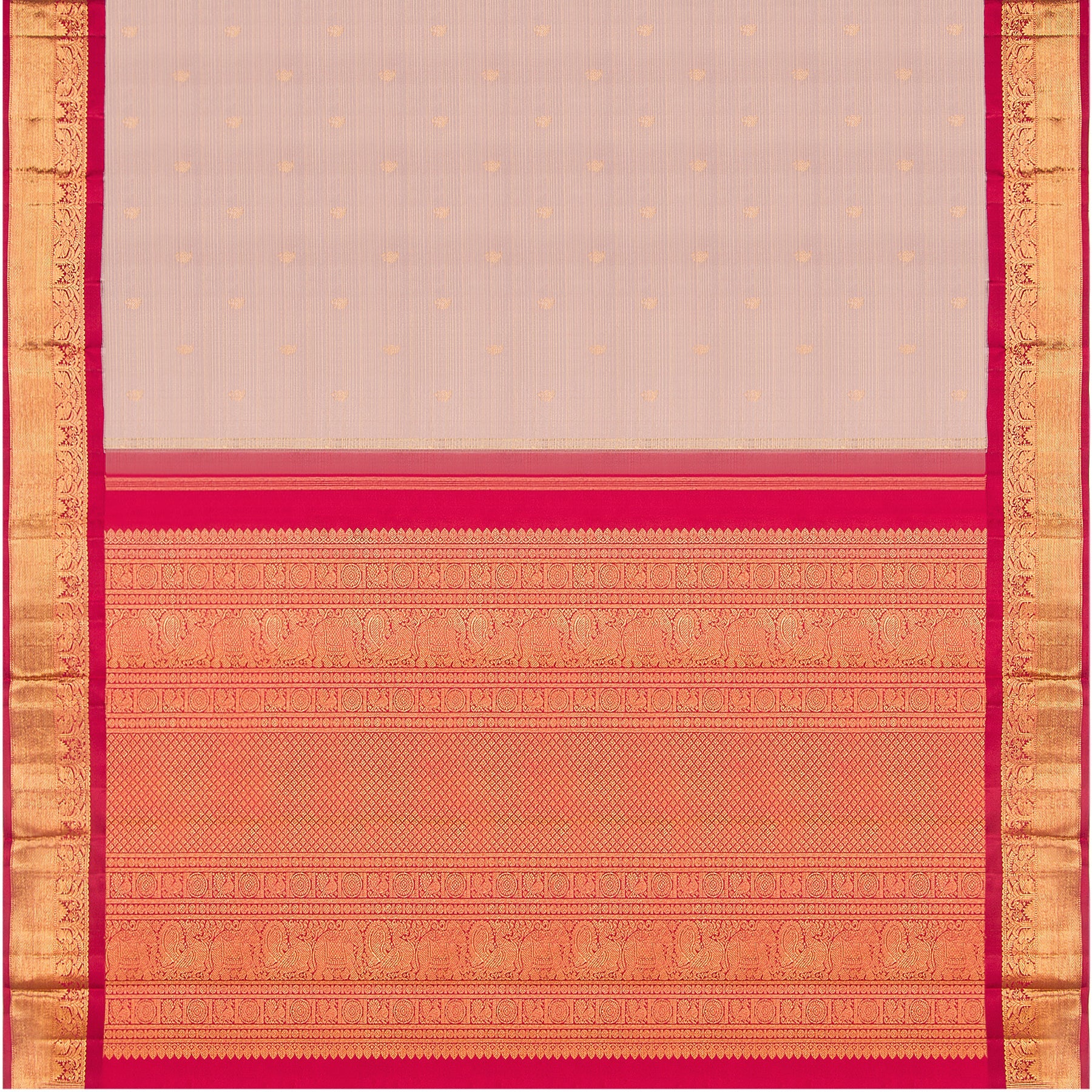 Kanakavalli Kanjivaram Silk Sari 23-595-HS001-05426 - Full View