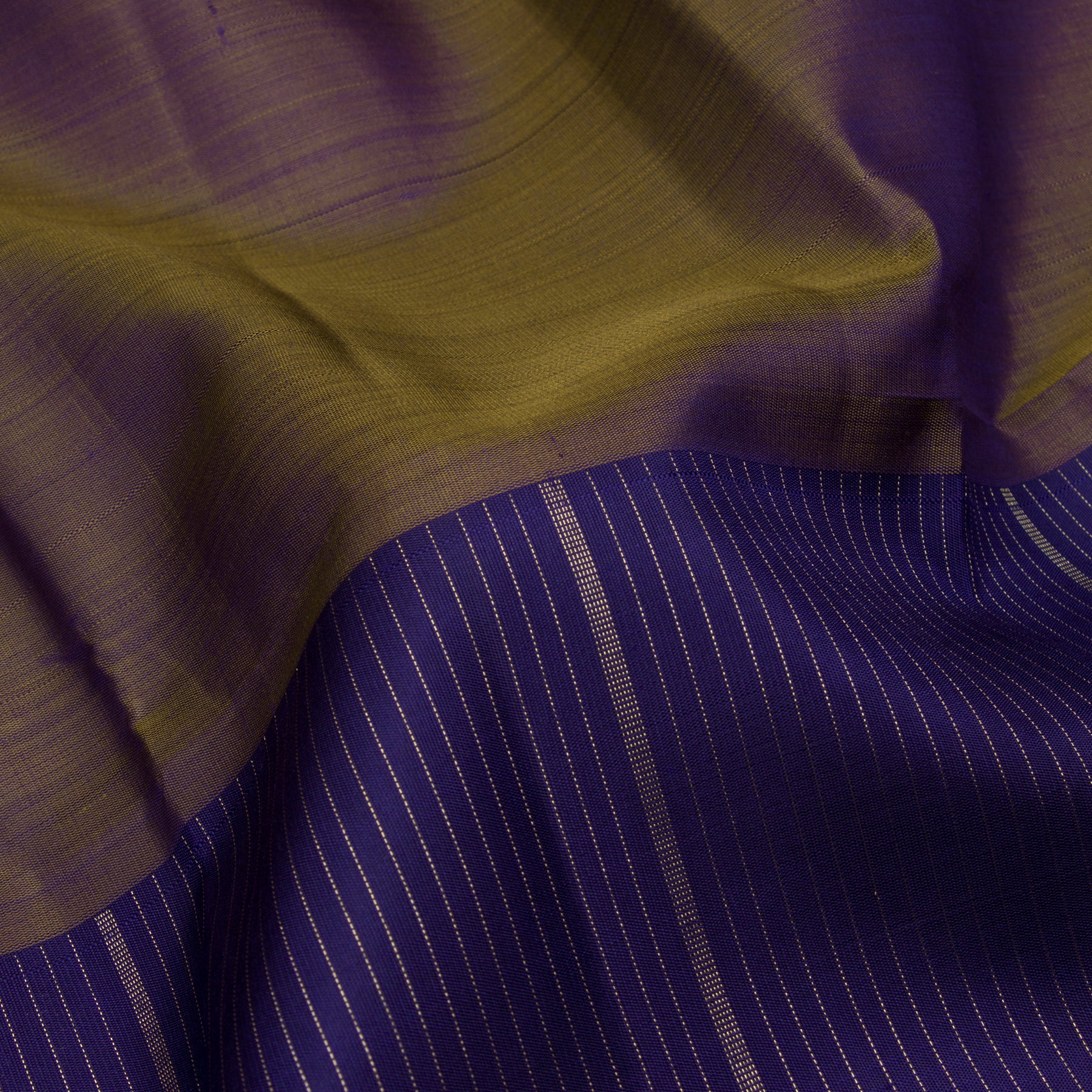 Kanakavalli Kanjivaram Silk Sari 23-595-HS001-06588 - Fabric View