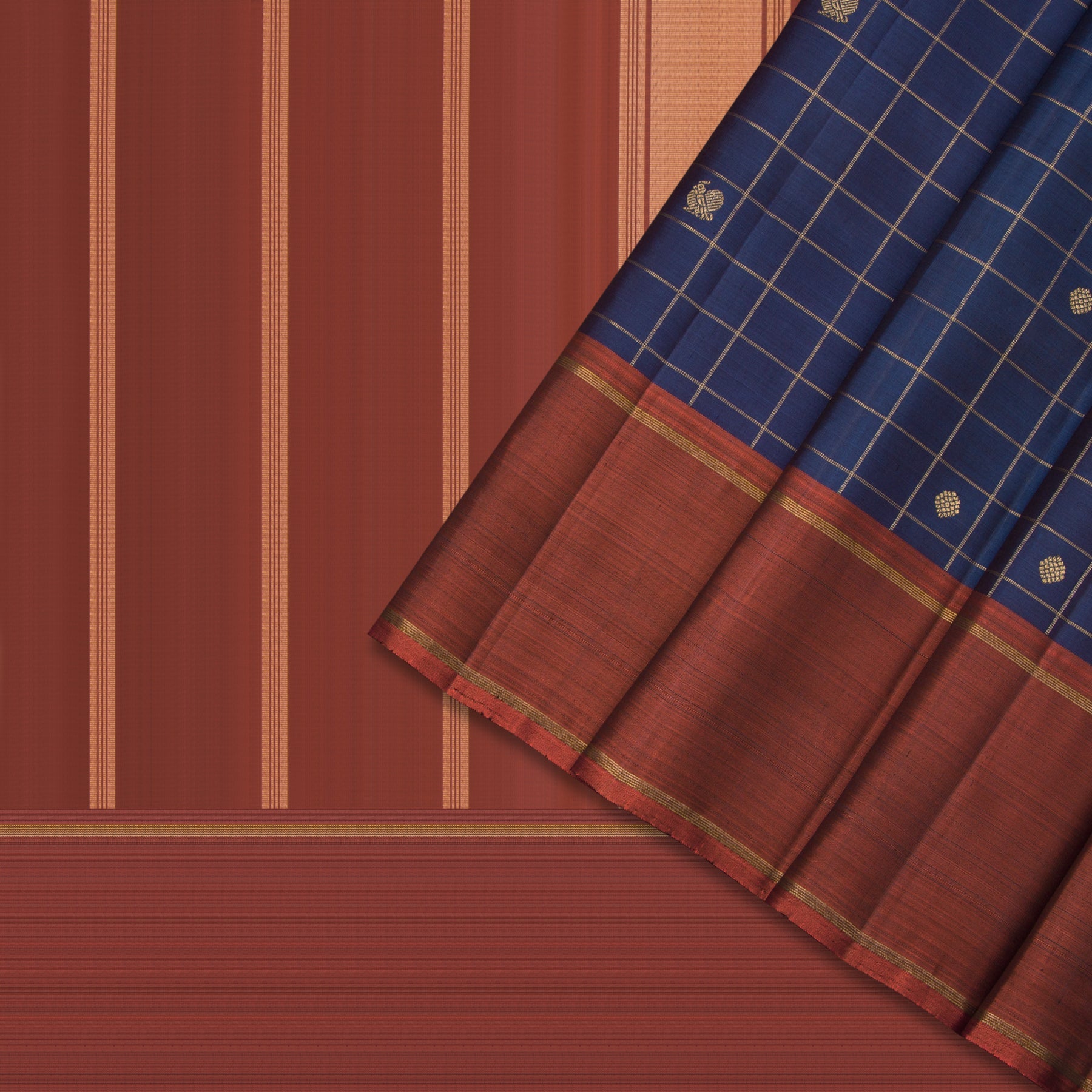 Kanakavalli Kanjivaram Silk Sari 23-595-HS001-08032 - Cover View