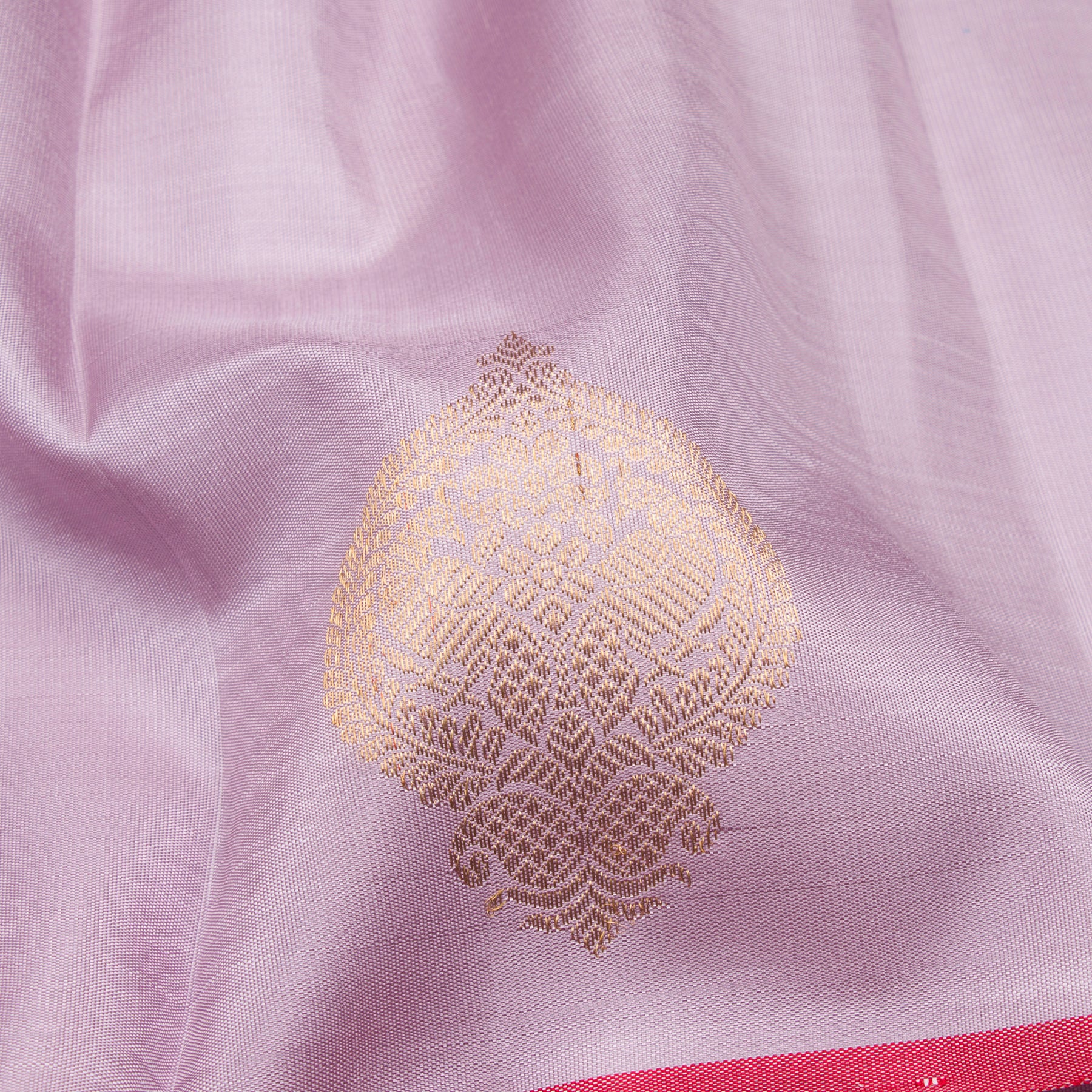 Kanakavalli Kanjivaram Silk Sari 23-595-HS001-08035 - Fabric View