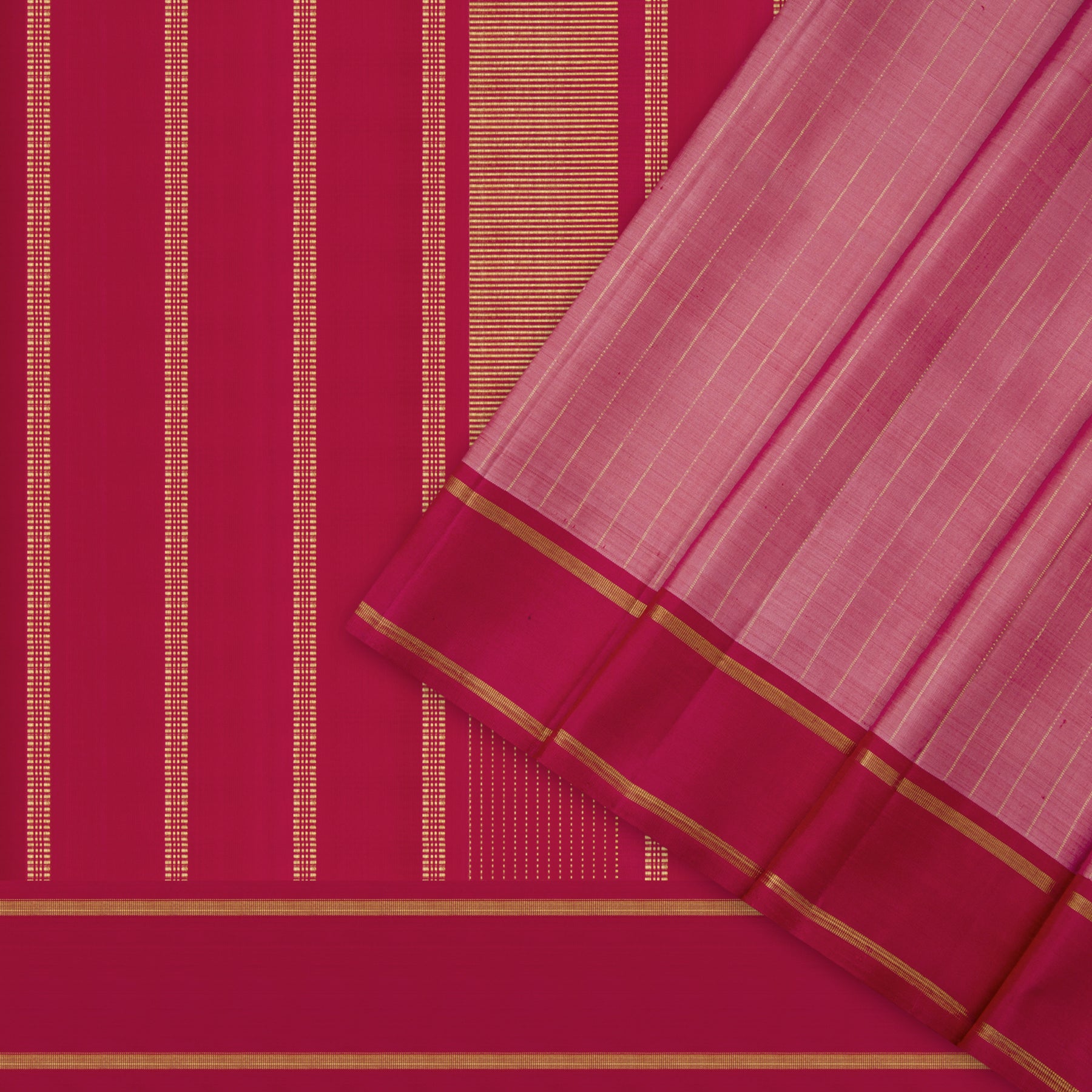 Kanakavalli Kanjivaram Silk Sari 23-595-HS001-09353 - Cover View