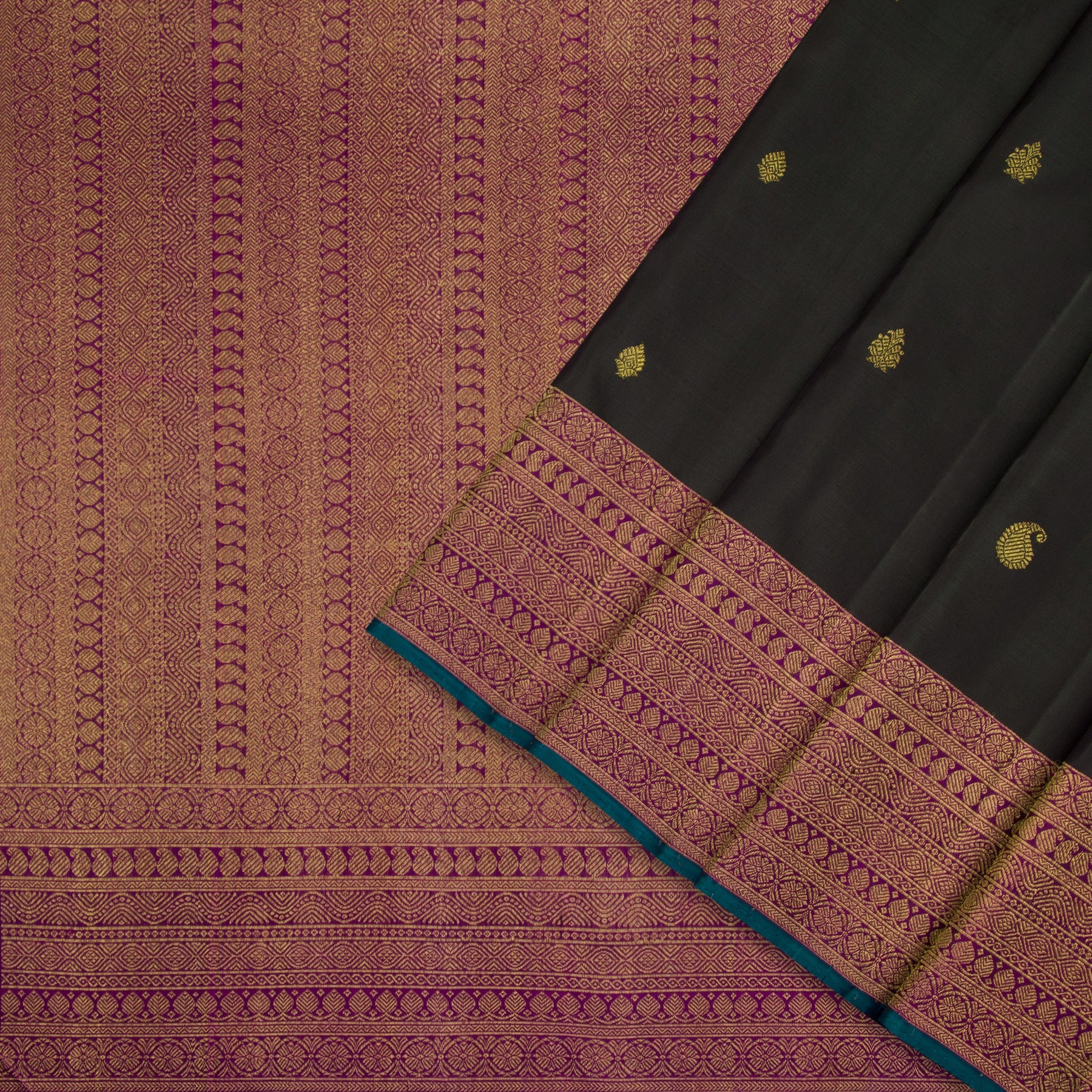 Kanakavalli Kanjivaram Silk Sari 23-595-HS001-09592 - Cover View