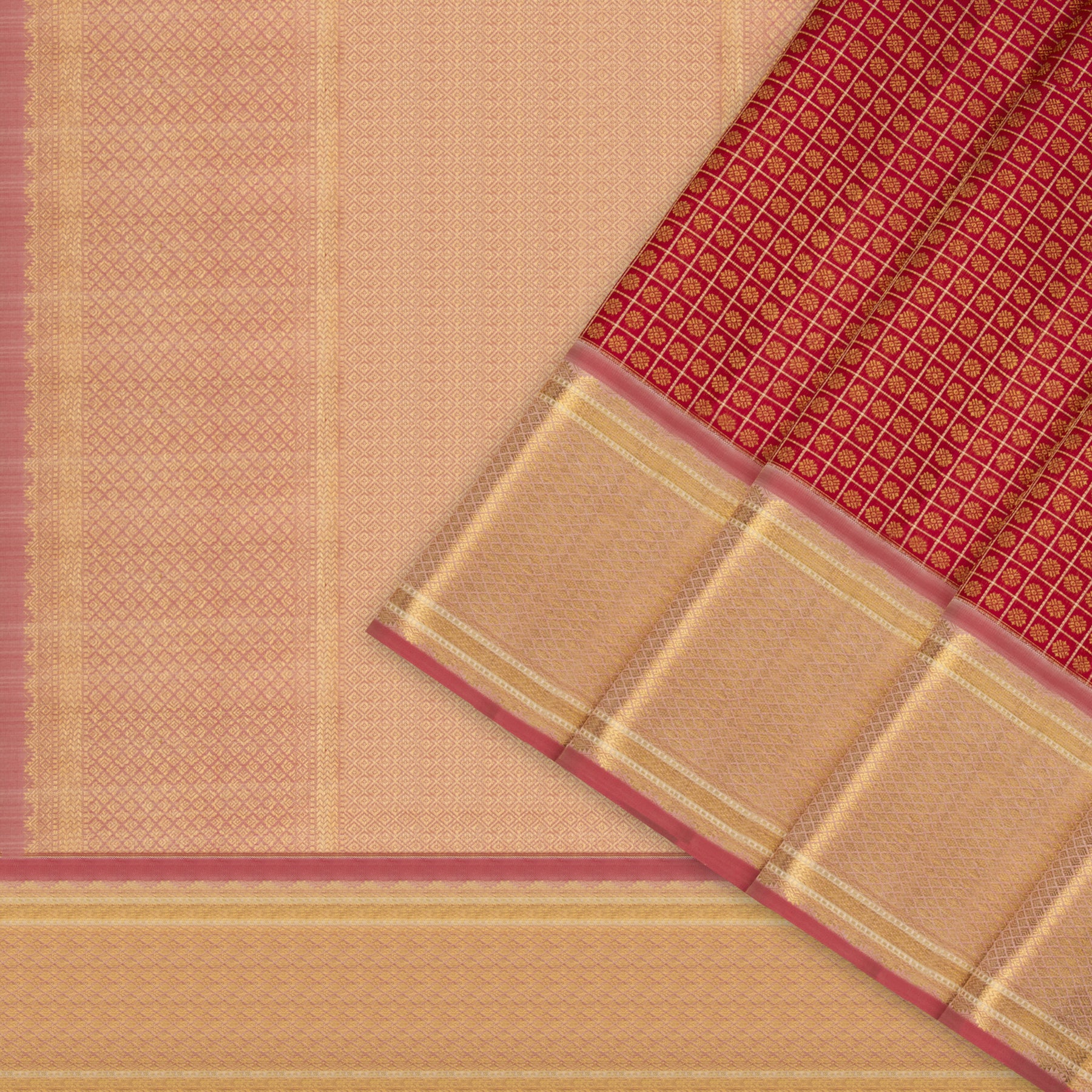 Kanakavalli Kanjivaram Silk Sari 23-595-HS001-09617 - Cover View