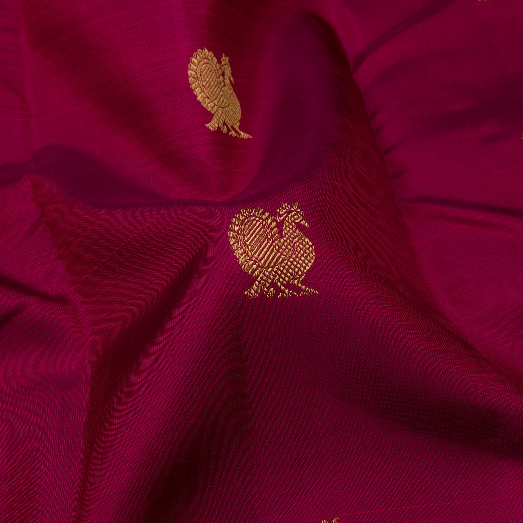 Kanakavalli Kanjivaram Silk Sari 23-595-HS001-10544 - Fabric View