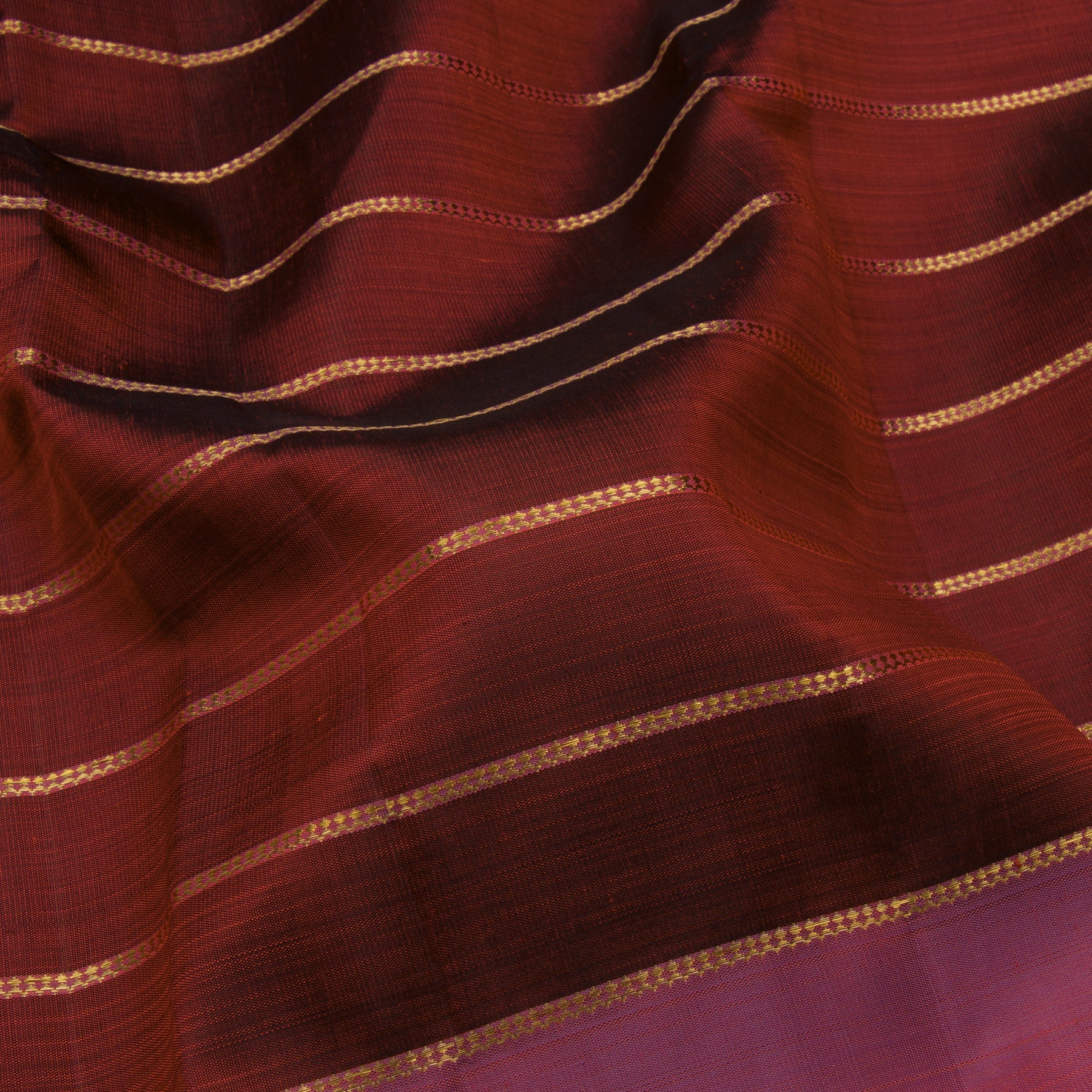 Kanakavalli Kanjivaram Silk Sari 23-595-HS001-10579 - Fabric View