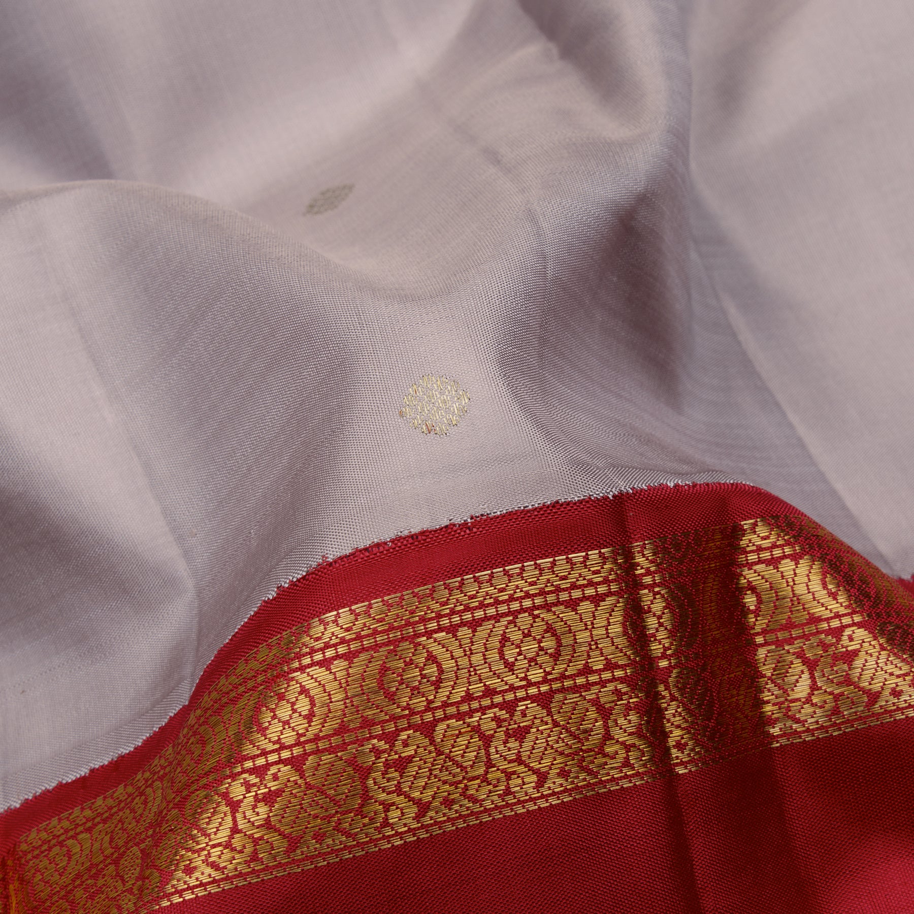 Kanakavalli Kanjivaram Silk Sari 23-595-HS001-10660 - Fabric View