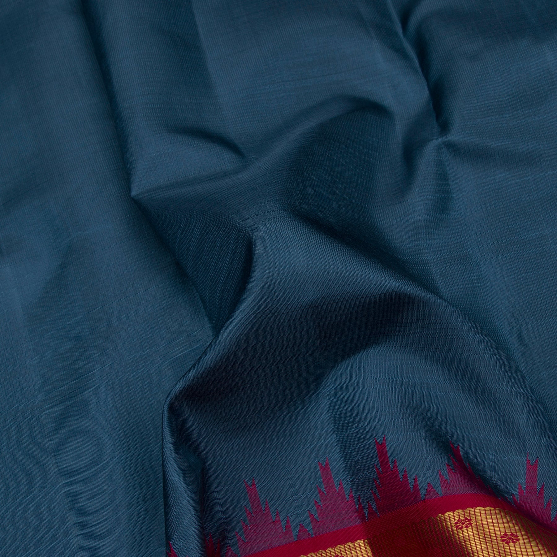 Kanakavalli Kanjivaram Silk Sari 23-595-HS001-10690 - Fabric View