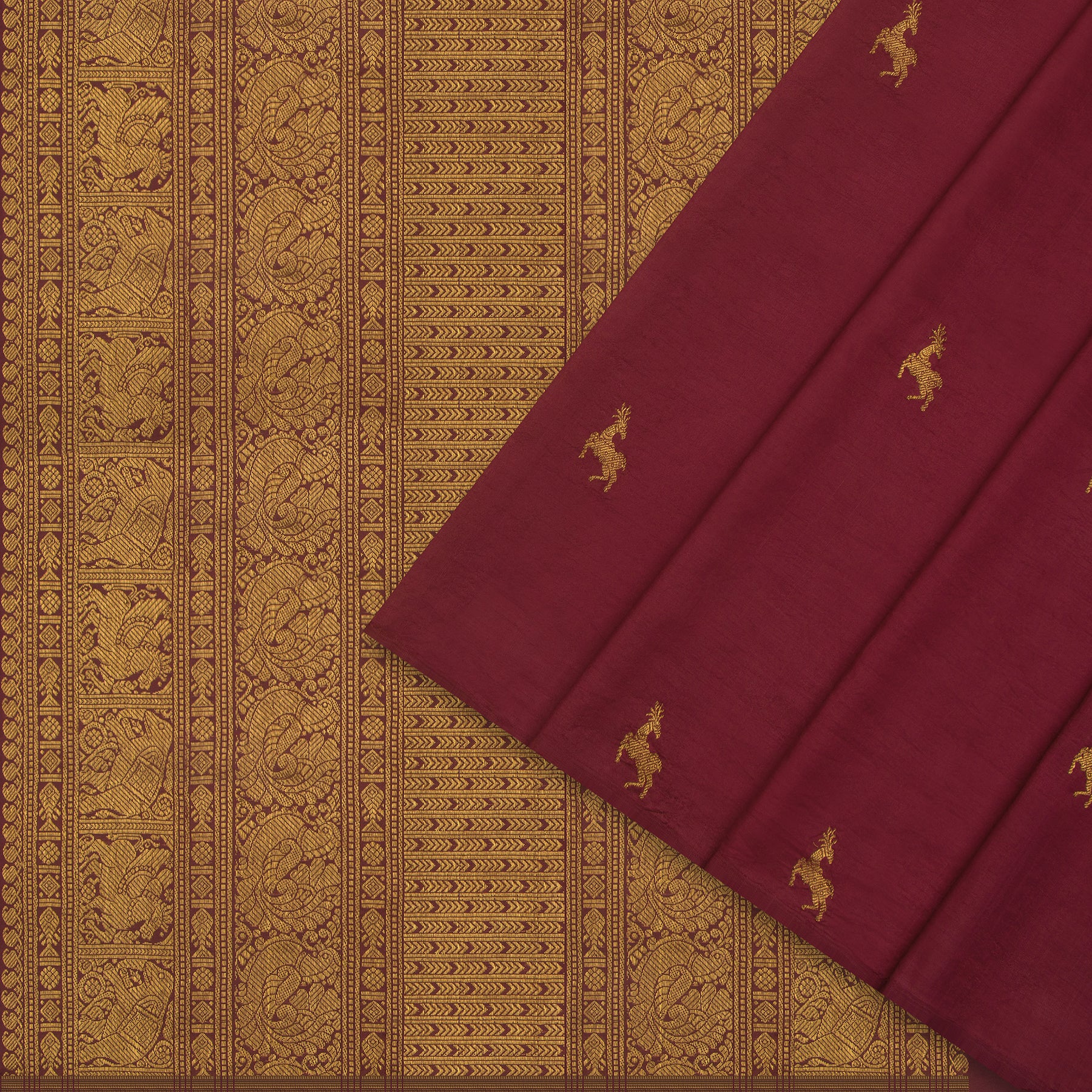 Kanakavalli Kanjivaram Silk Sari 23-595-HS001-11350 - Cover View