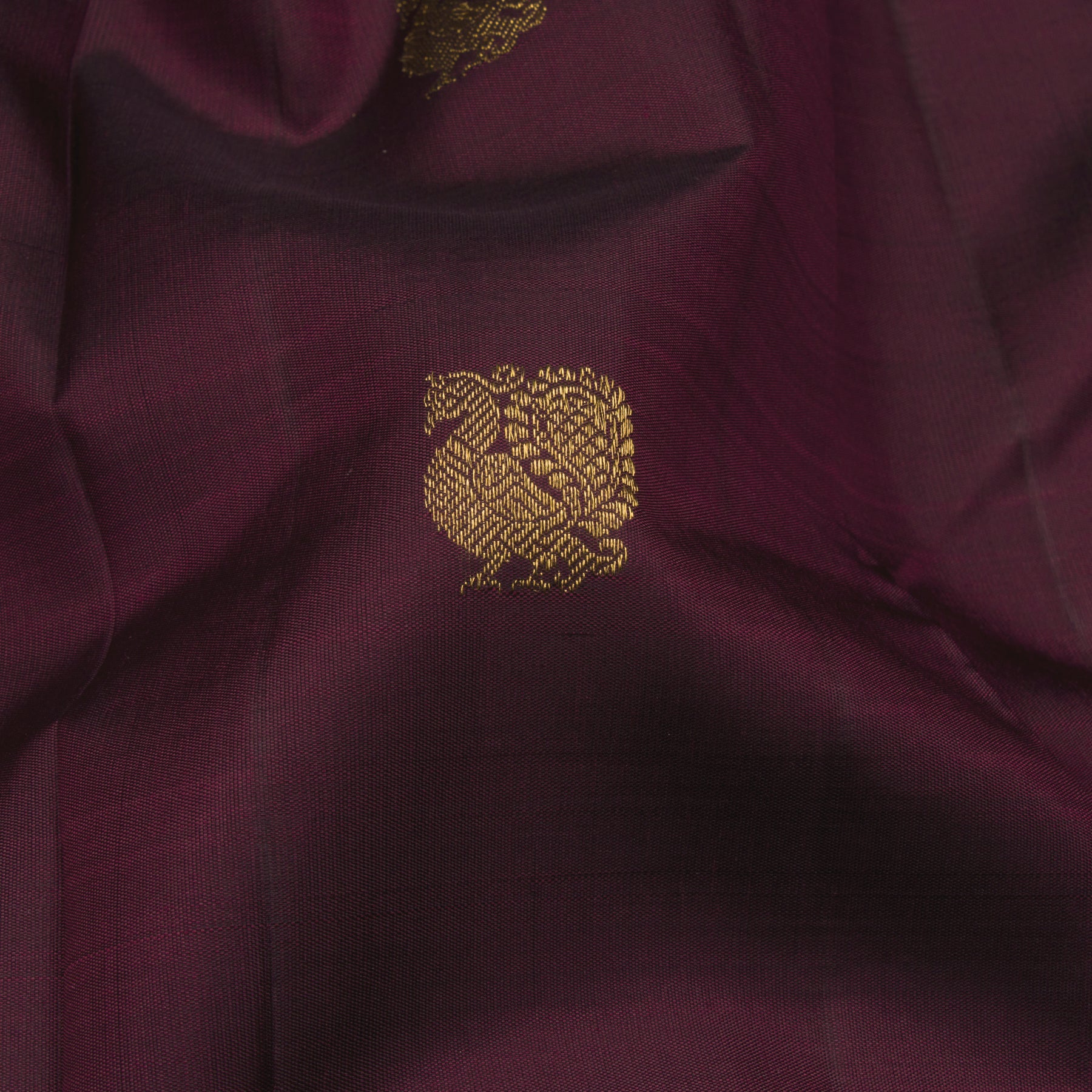 Kanakavalli Kanjivaram Silk Sari 23-595-HS001-11389 - Fabric View