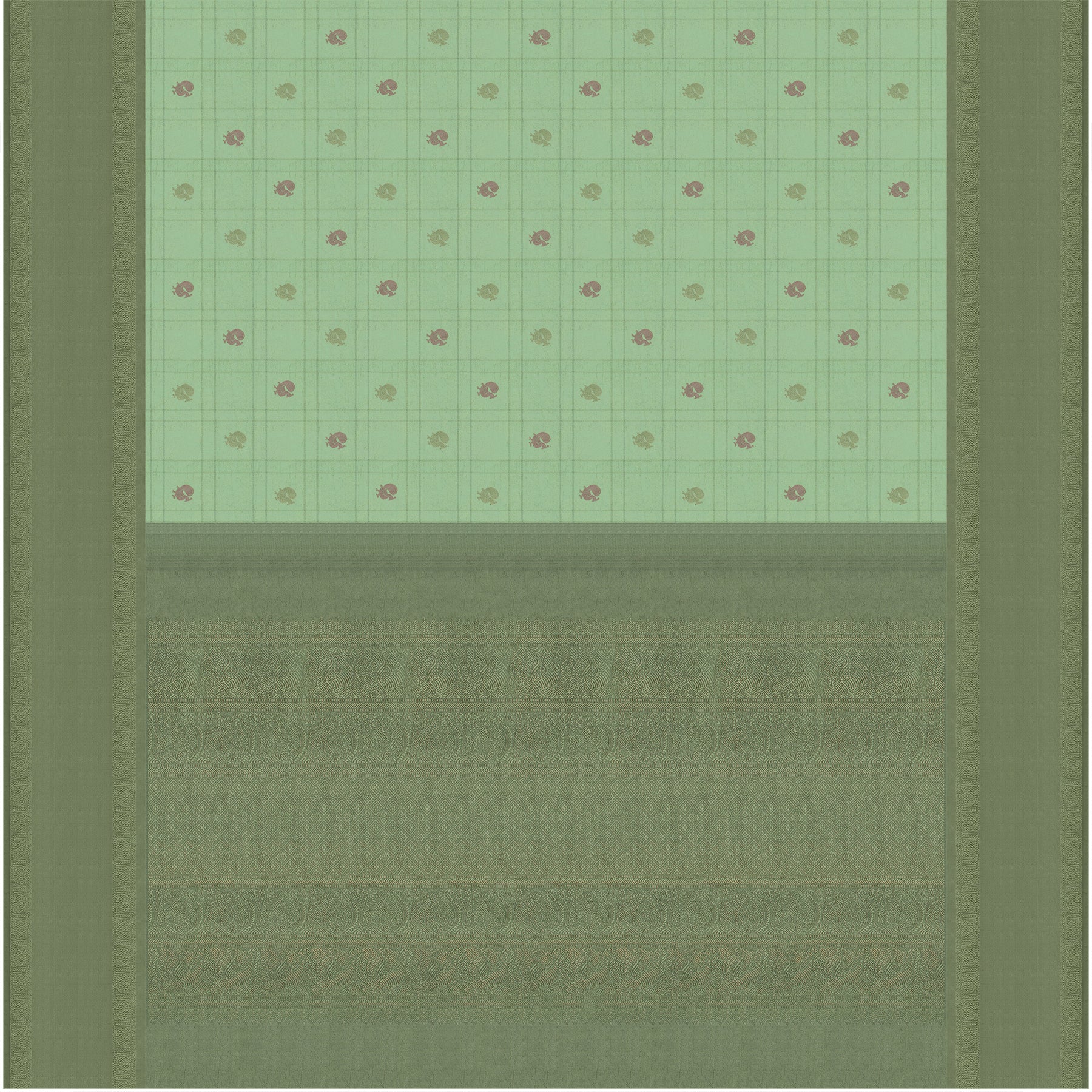 Kanakavalli Kanjivaram Silk Sari 23-595-HS001-11418 - Full View