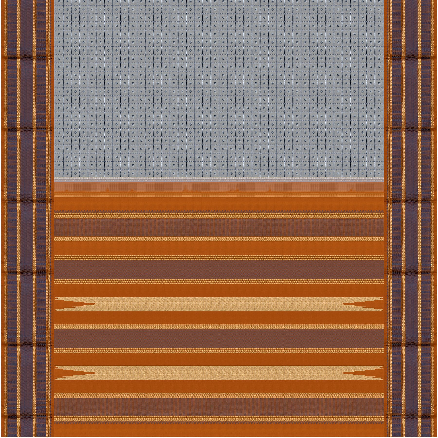 Kanakavalli Kanjivaram Silk Sari 23-595-HS001-11436 - Full View