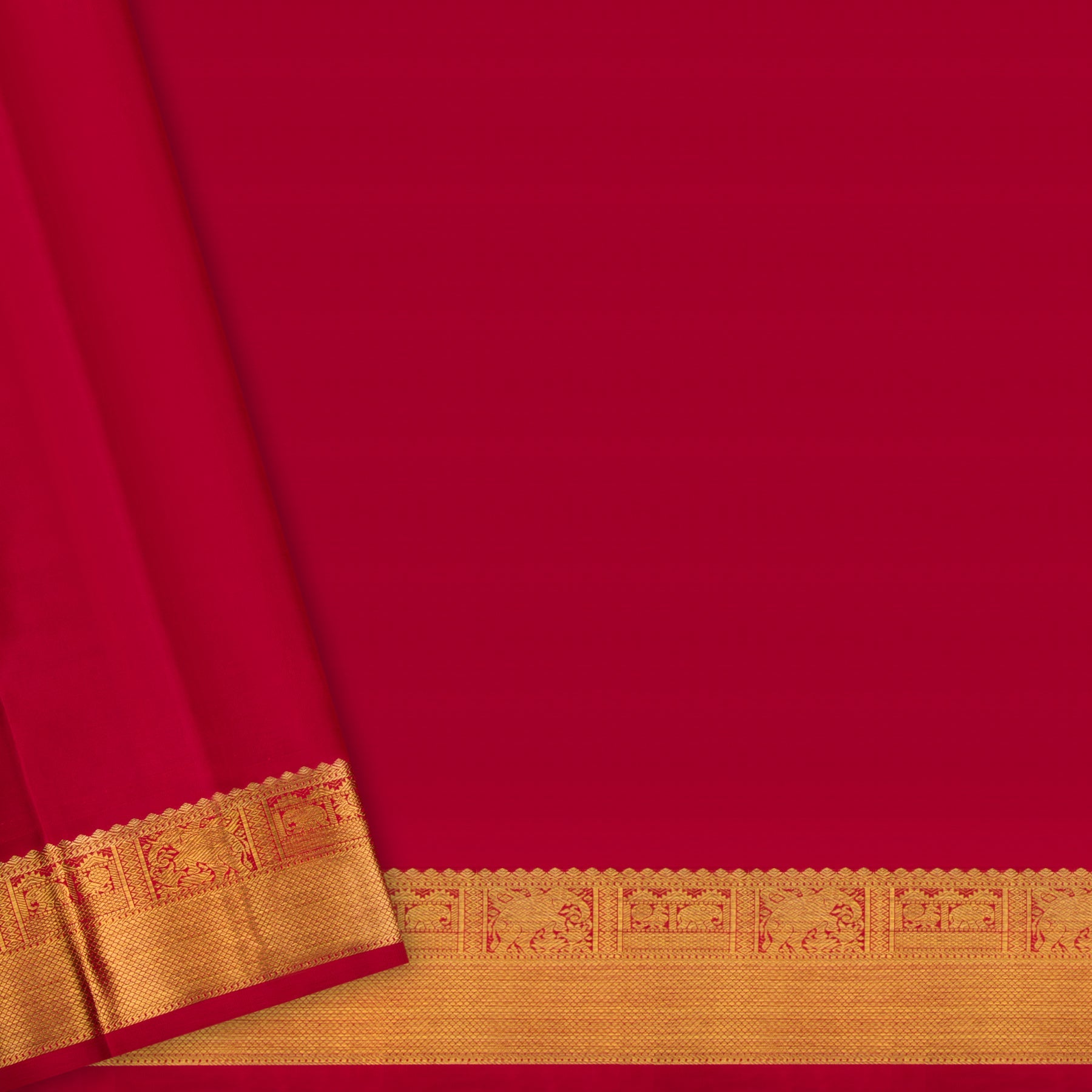 Kanakavalli Kanjivaram Silk Sari 23-595-HS001-11447 - Blouse View
