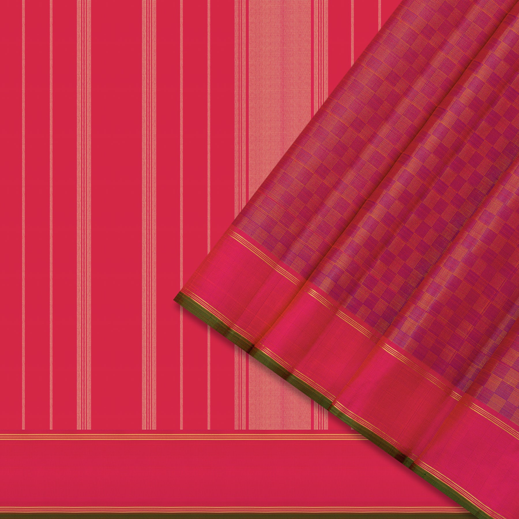 Kanakavalli Kanjivaram Silk Sari 23-595-HS001-12106 - Cover View