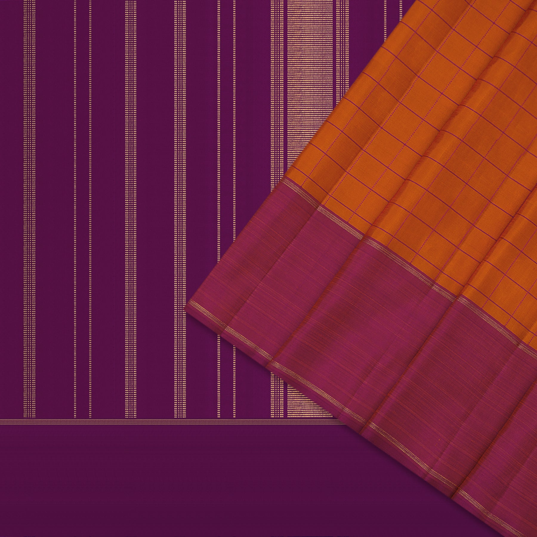 Kanakavalli Kanjivaram Silk Sari 23-595-HS001-12107 - Cover View