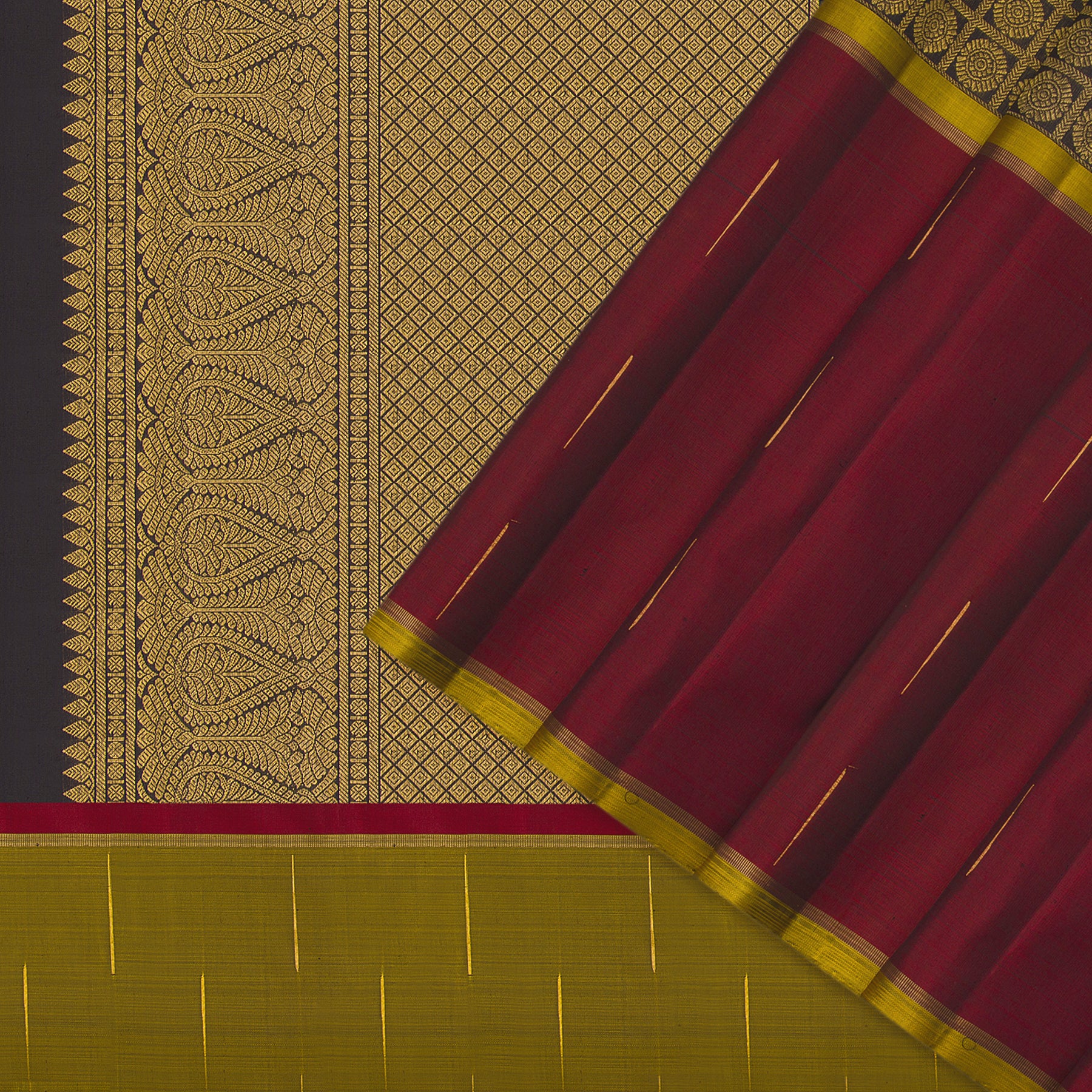 Kanakavalli Kanjivaram Silk Sari 23-595-HS001-12170 - Cover View