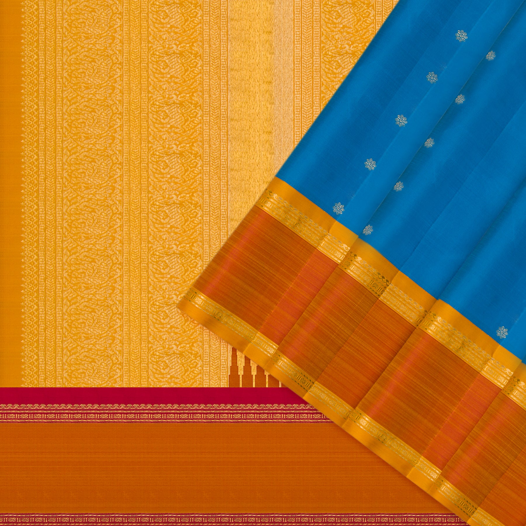Kanakavalli Kanjivaram Silk Sari 23-595-HS001-12176 - Cover View