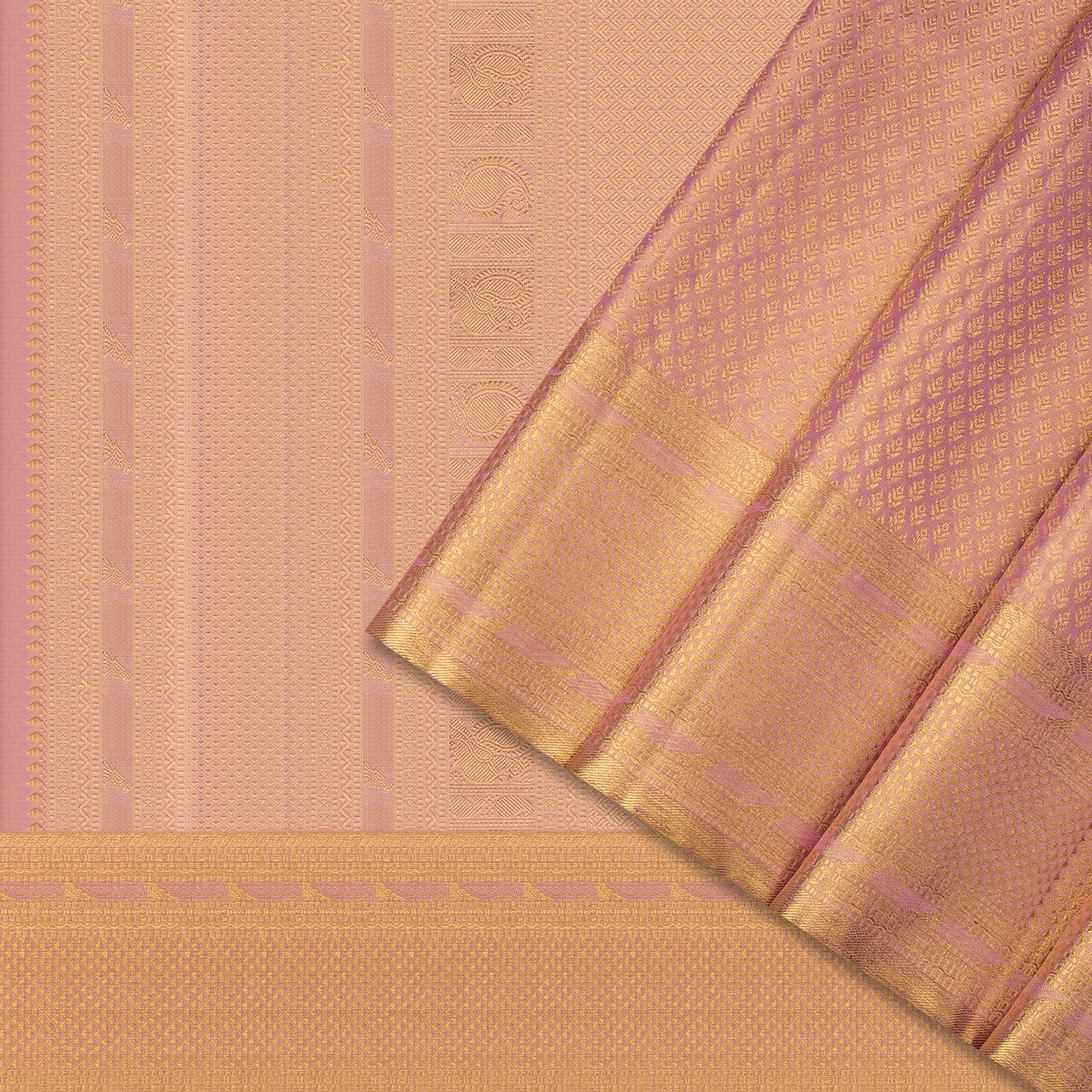 Kanakavalli Kanjivaram Silk Sari 23-595-HS001-12219 - Cover View