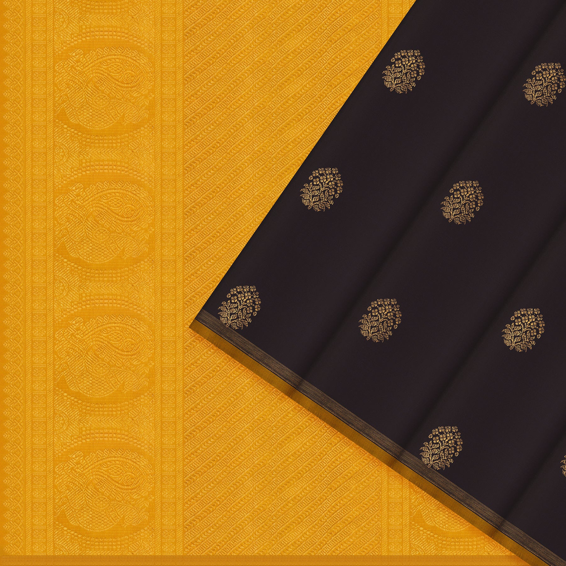 Kanakavalli Kanjivaram Silk Sari 23-595-HS001-12673 - Cover View