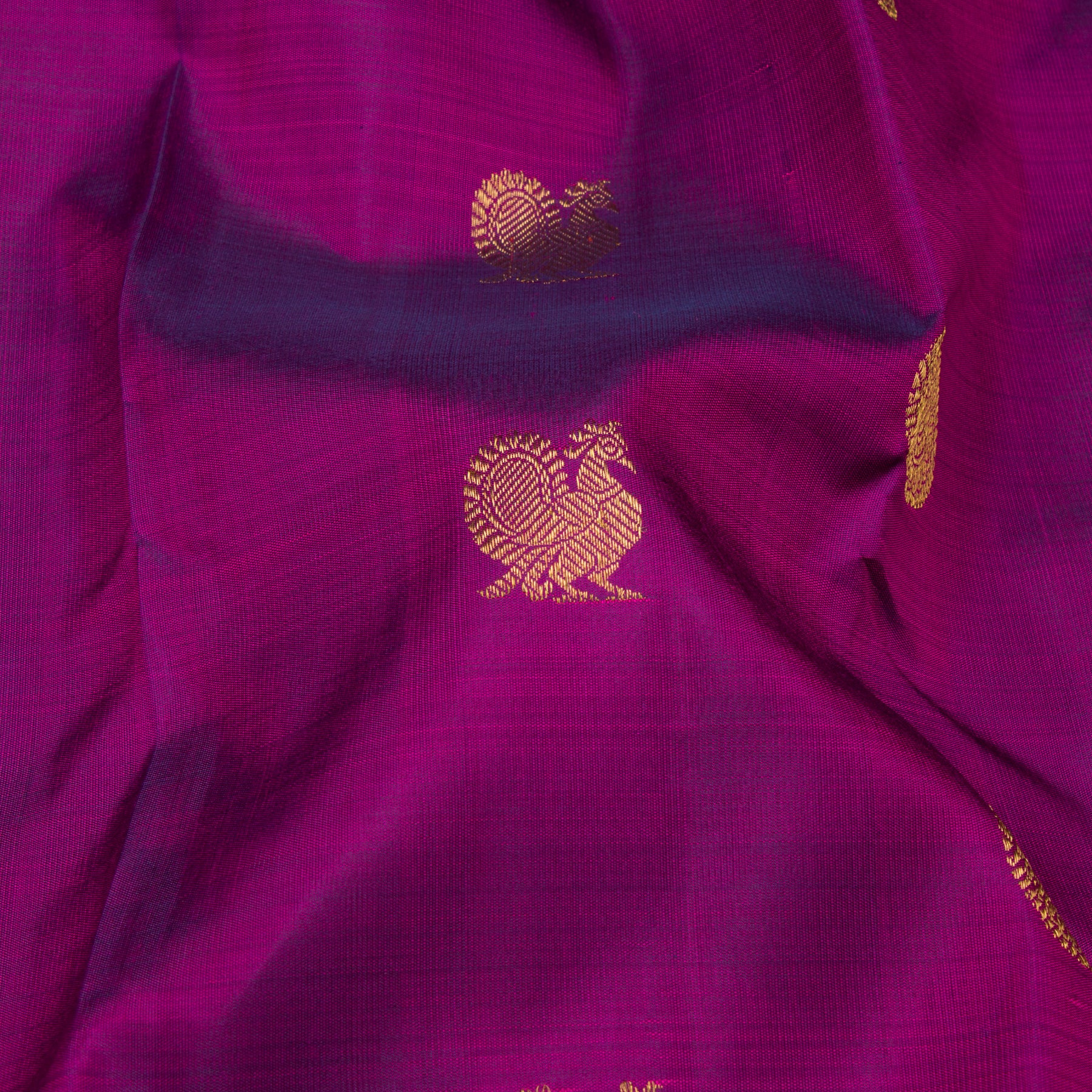 Kanakavalli Kanjivaram Silk Sari 23-595-HS001-12714 - Fabric View