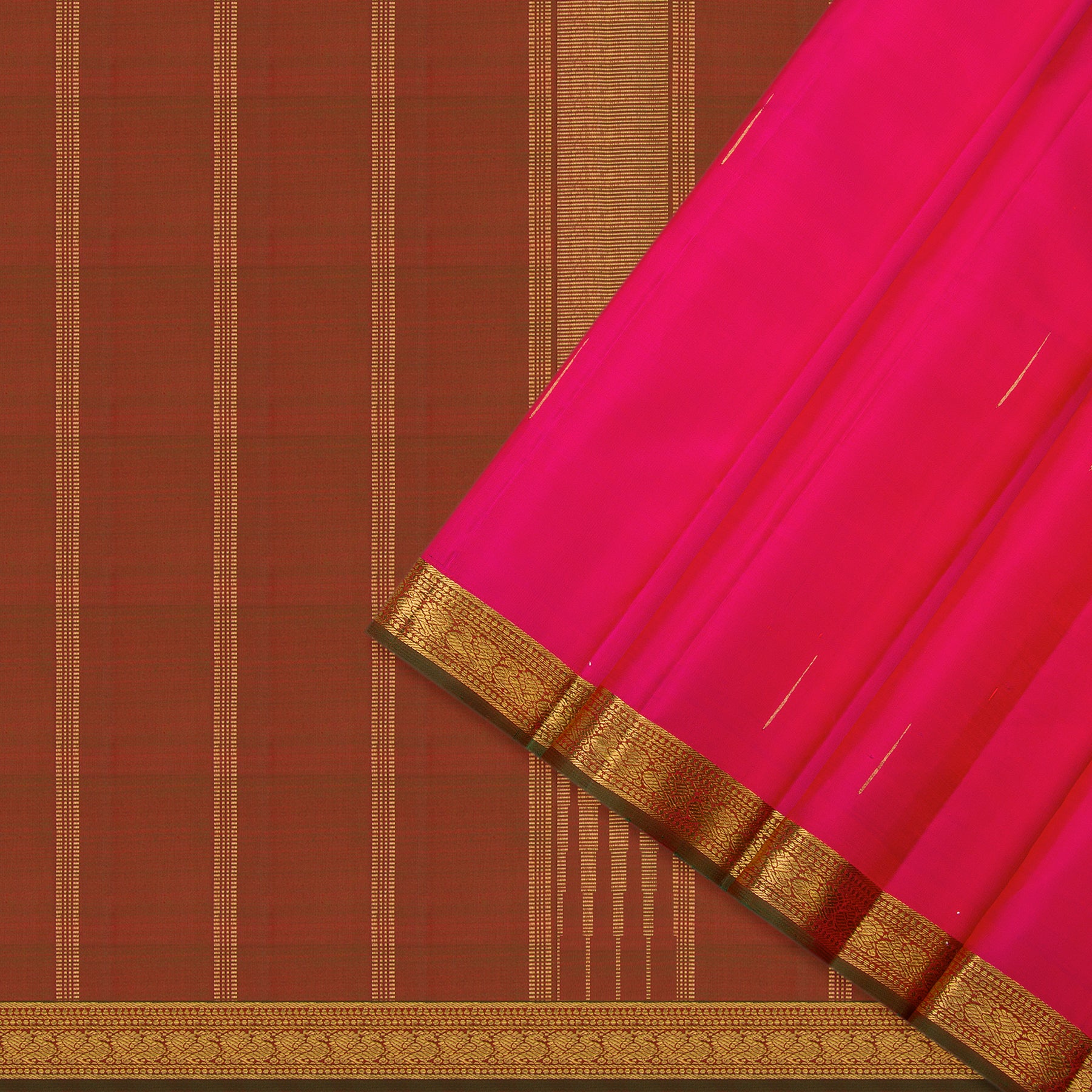 Kanakavalli Kanjivaram Silk Sari 23-595-HS001-12730 - Cover View