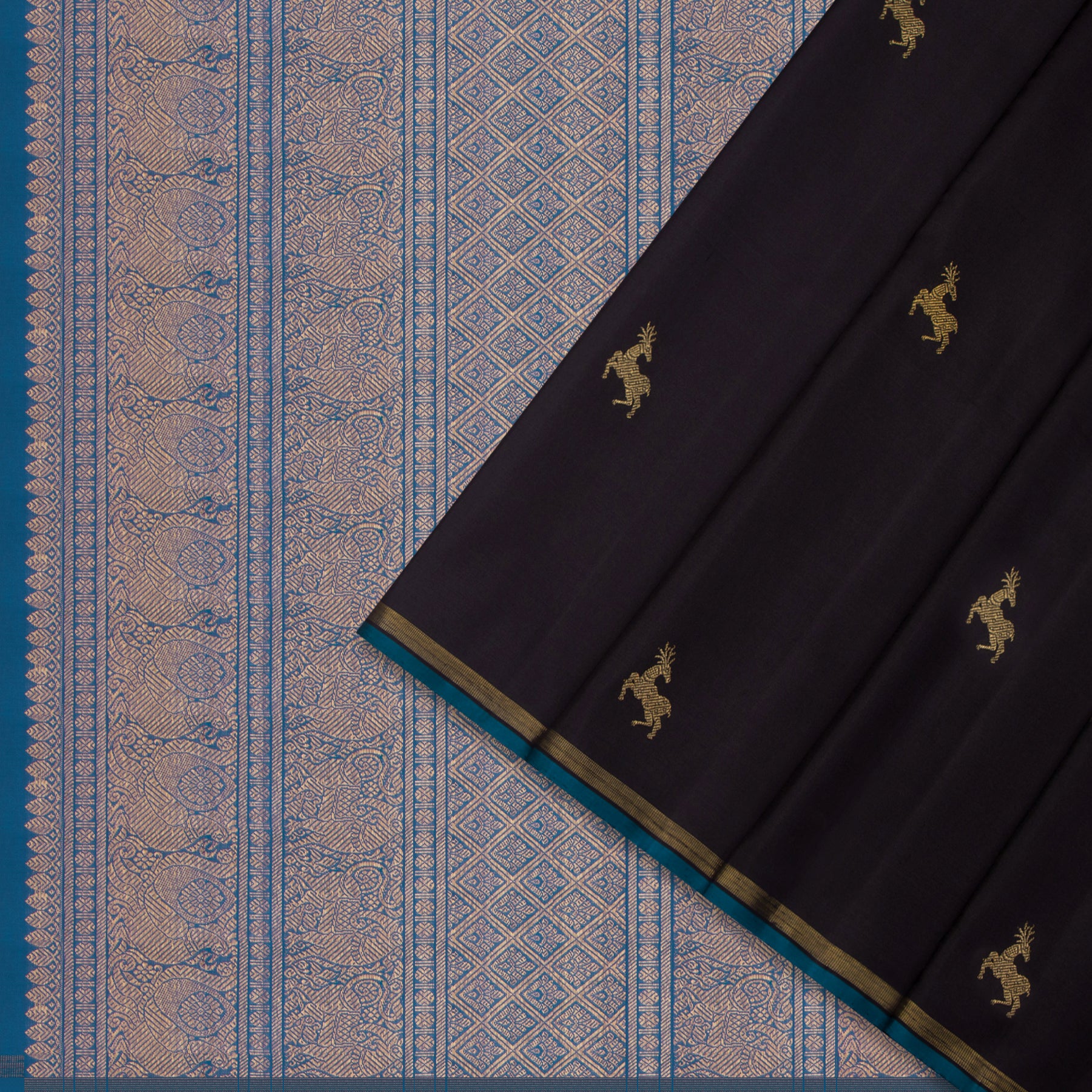 Kanakavalli Kanjivaram Silk Sari 23-595-HS001-12734 - Cover View